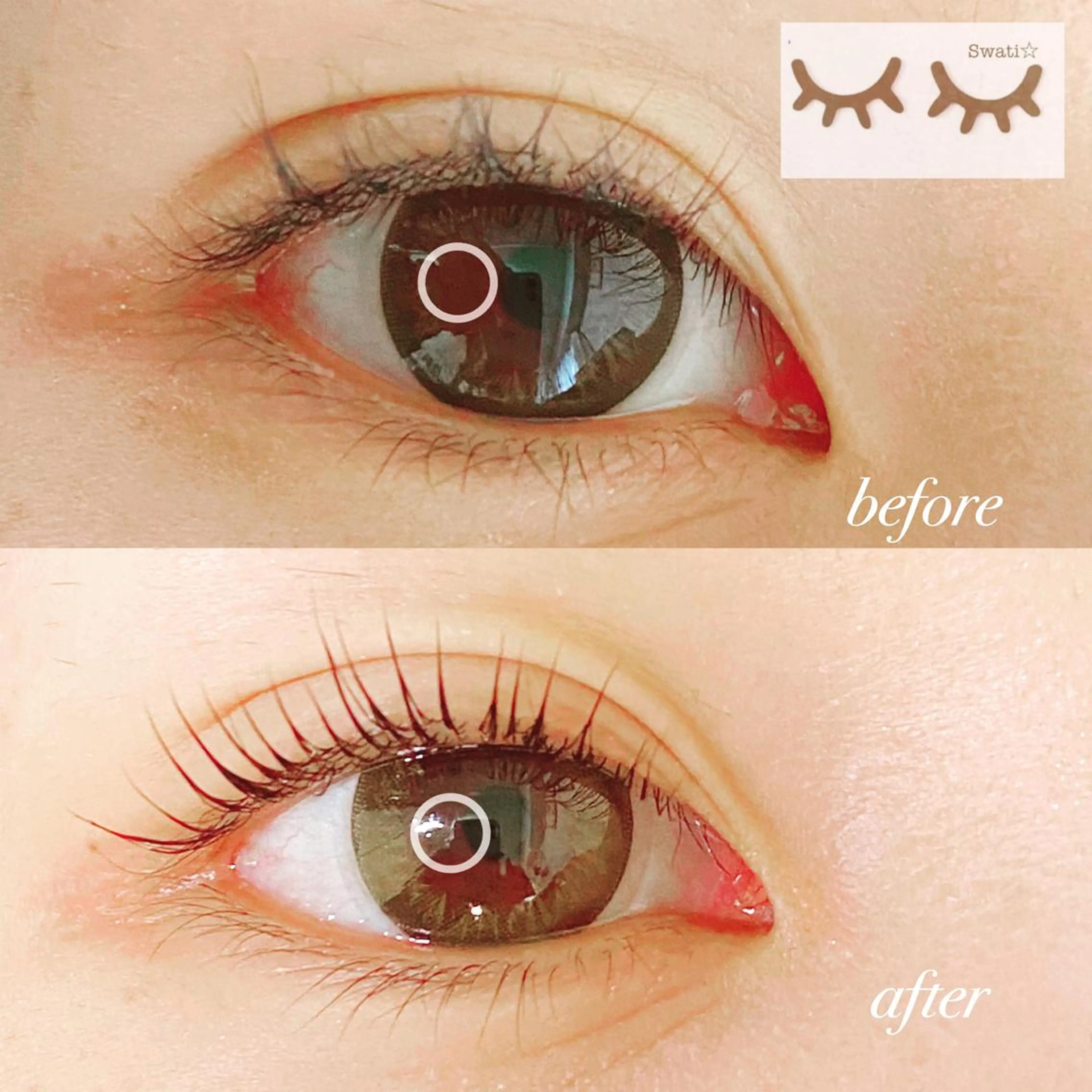 マツエク・マツパ パリジェンヌラッシュリフト まつげパーマ マツパ マツパ＆マツエク swatiのマツエク・マツパデザイン