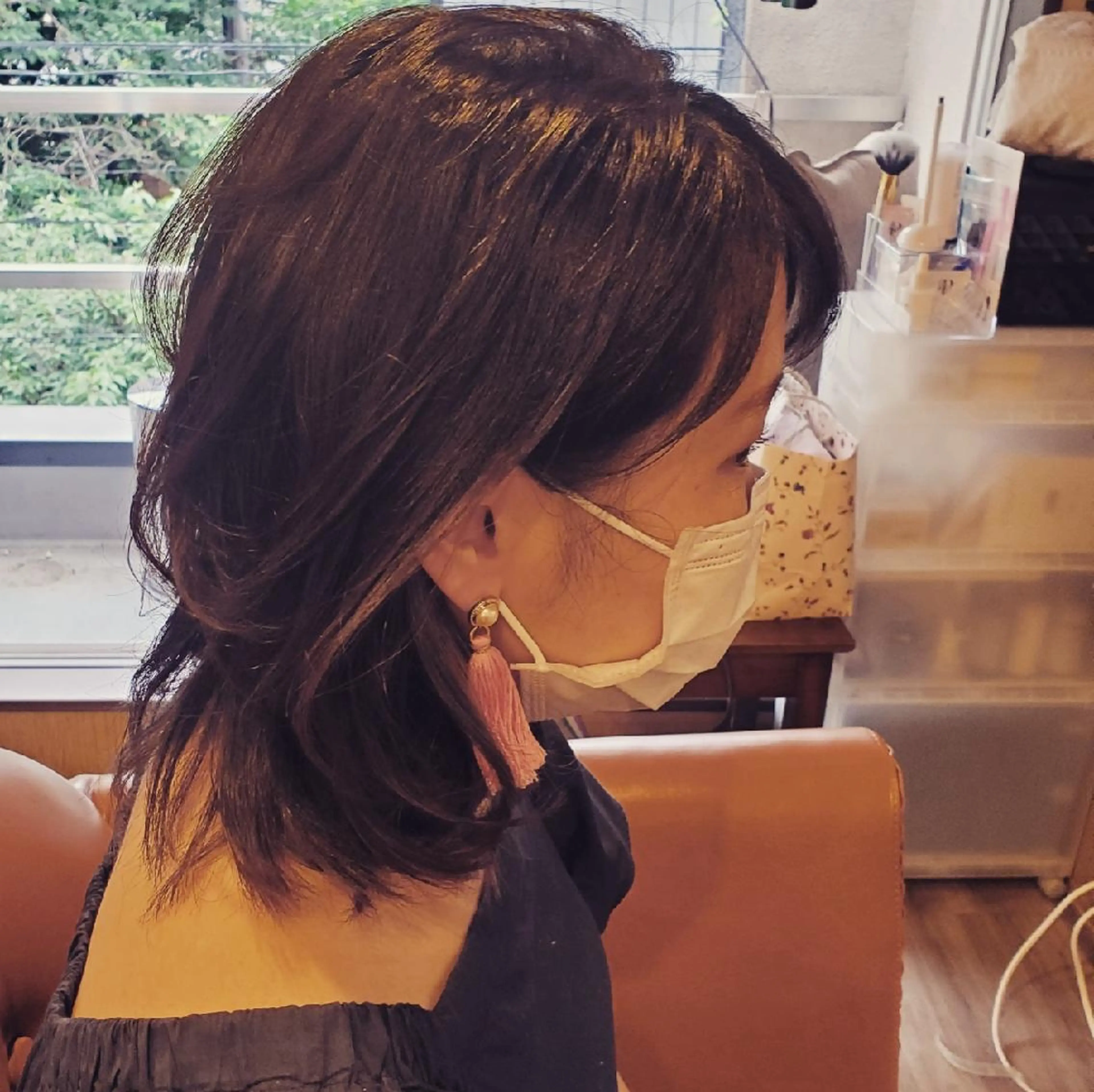 ミディアム カラー アディクシーカラー ブリーチ イルミナカラー 外国人風カラー トリートメント カット ヘアカラー トリートメント spa hair  ark 富井直美のヘアスタイル