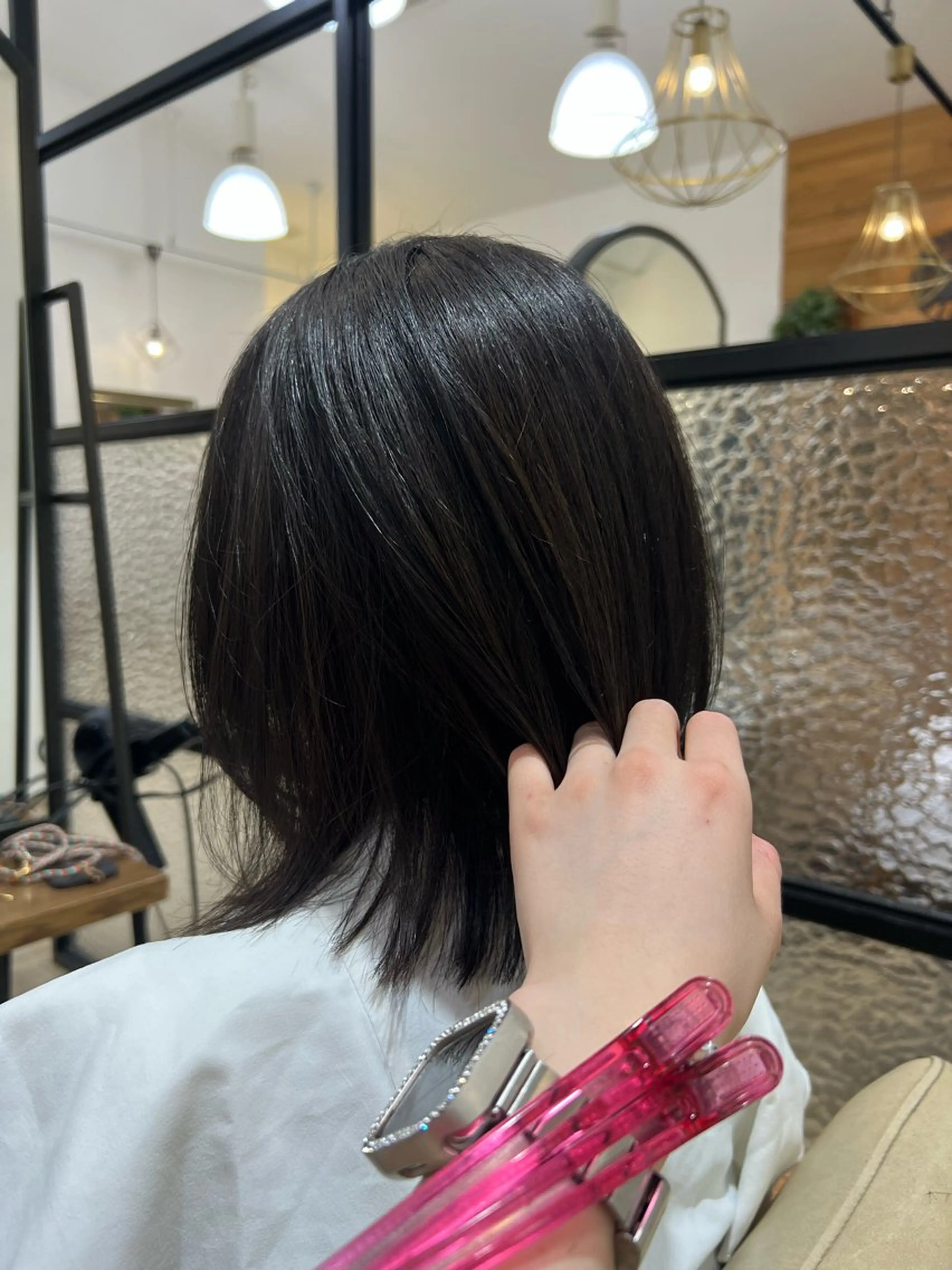 ミディアム カラー カット ヘアカラー sayaka / 本陣モデル募集中！のヘアスタイル