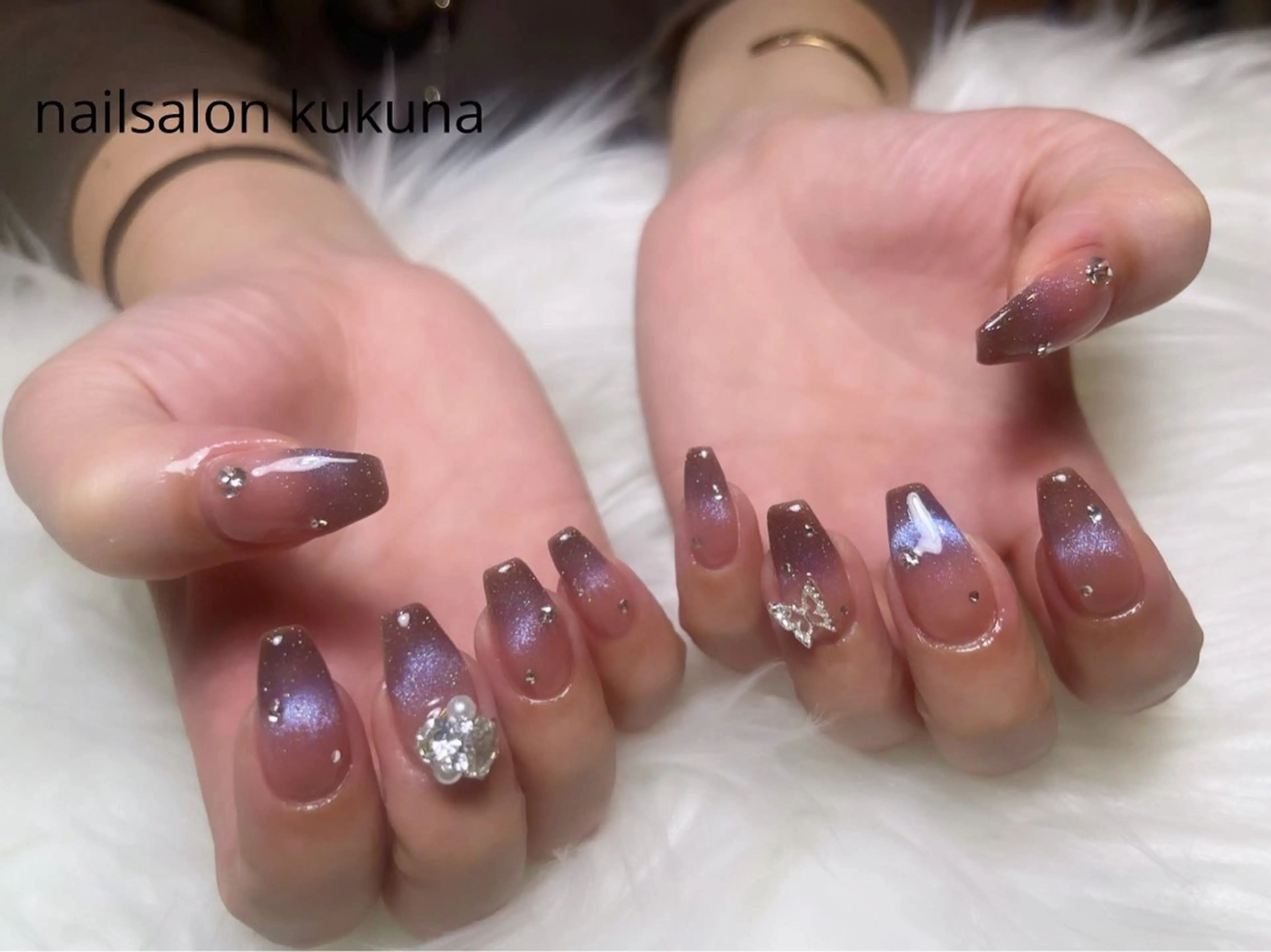 ネイル nail salon kukuna所属・ワンホン/韓国 nail 大阪アメ村のネイルデザイン