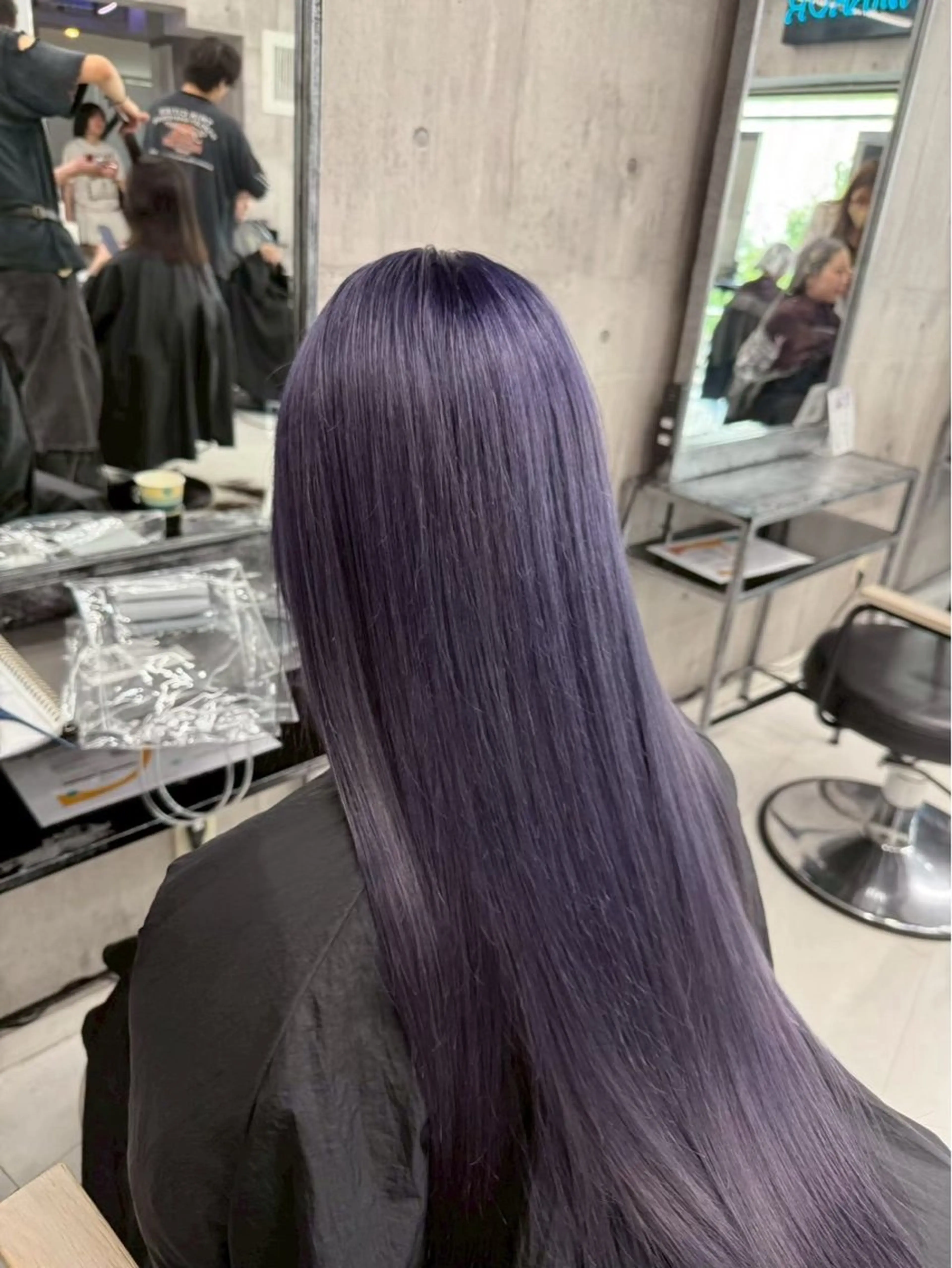 カラー ❄️【透明感カラー】 カノ❄️のヘアスタイル
