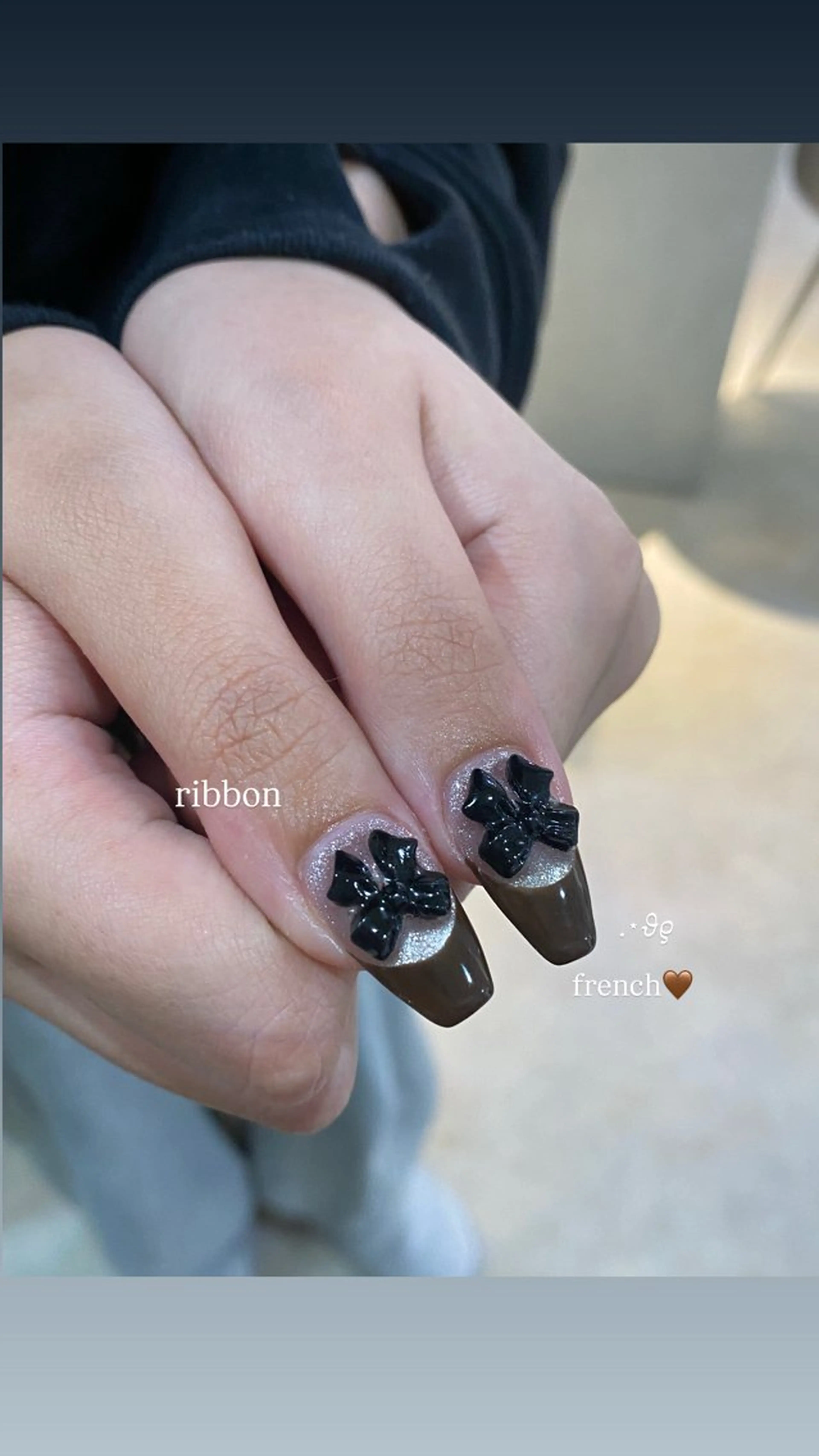 ネイル フレンチネイル グラデーション 氷ネイル・うるうるネイル 韓国ネイル マグネットネイル ハンドネイル Bianca 今池店 Nishikawaのマツエク・マツパデザイン