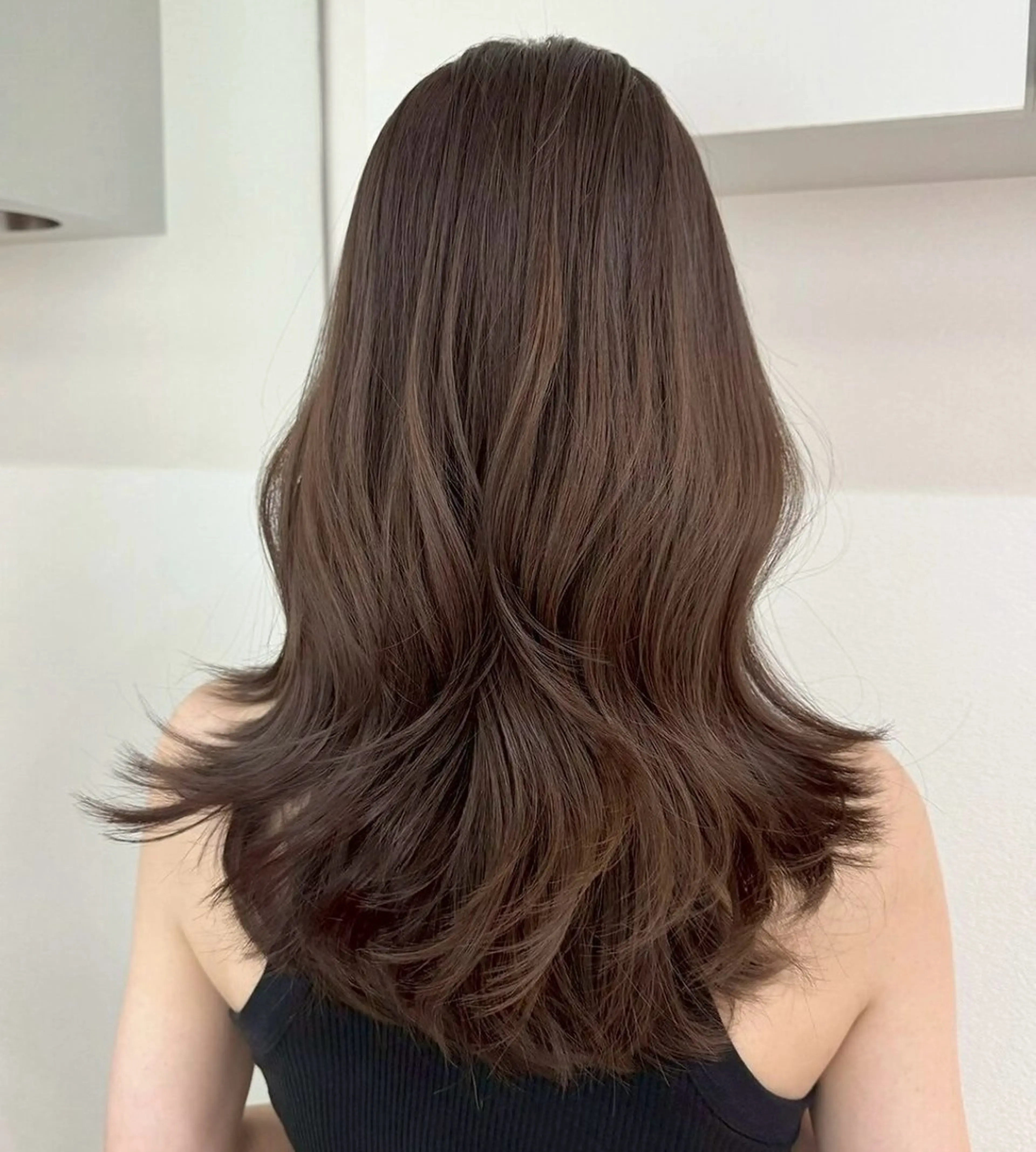 ロング カット ヘアカラー トリートメント 【韓国風、透明感】 韓国風⭐️新海龍哉のヘアスタイル