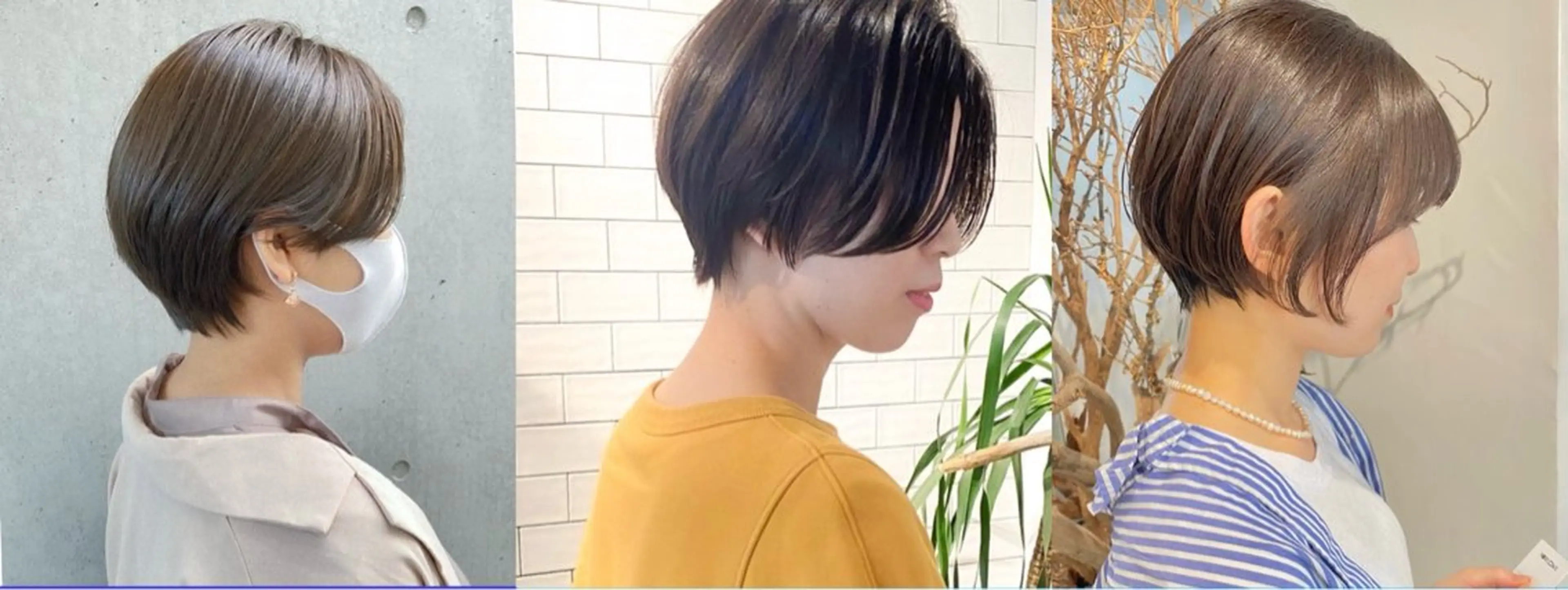 ショート ショートヘア カット bob/shot /umiのヘアスタイル