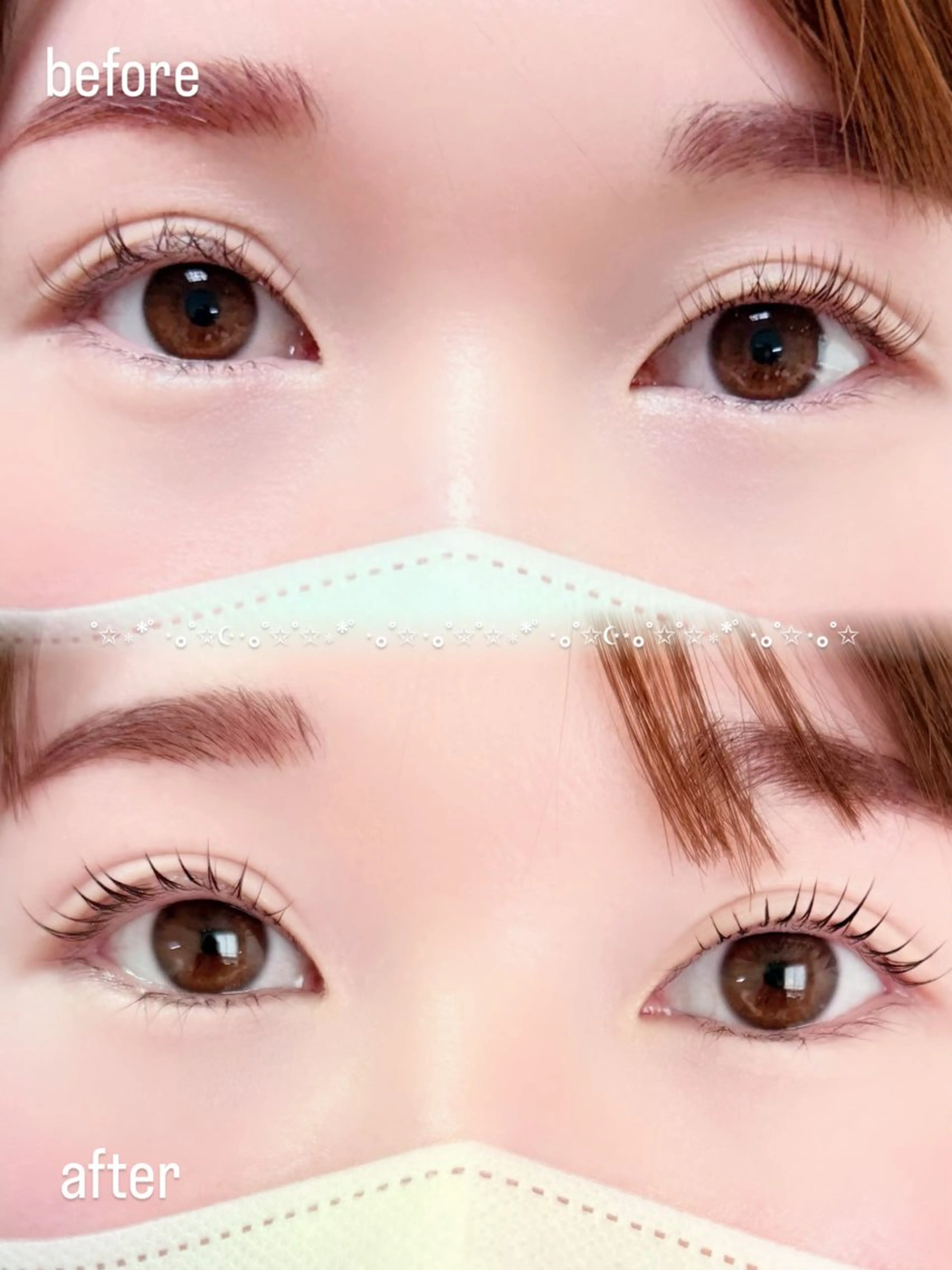 マツエク・マツパ EXIA 花田のマツエク・マツパデザイン