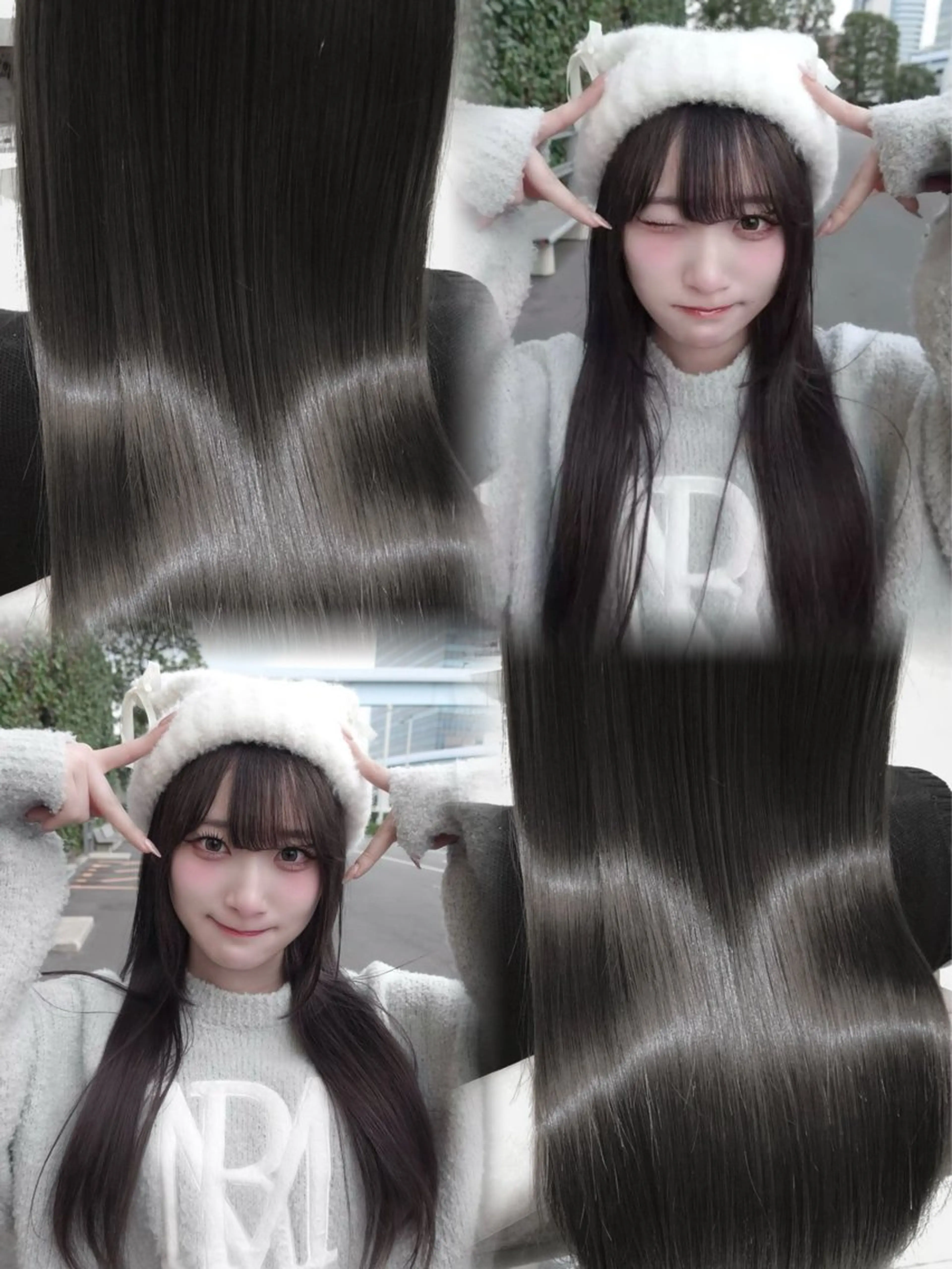 【𝑂𝑛𝑒𝐶𝑜𝑙𝑜𝑟🥣🪄】  透明感ツヤカラー🎀の写真