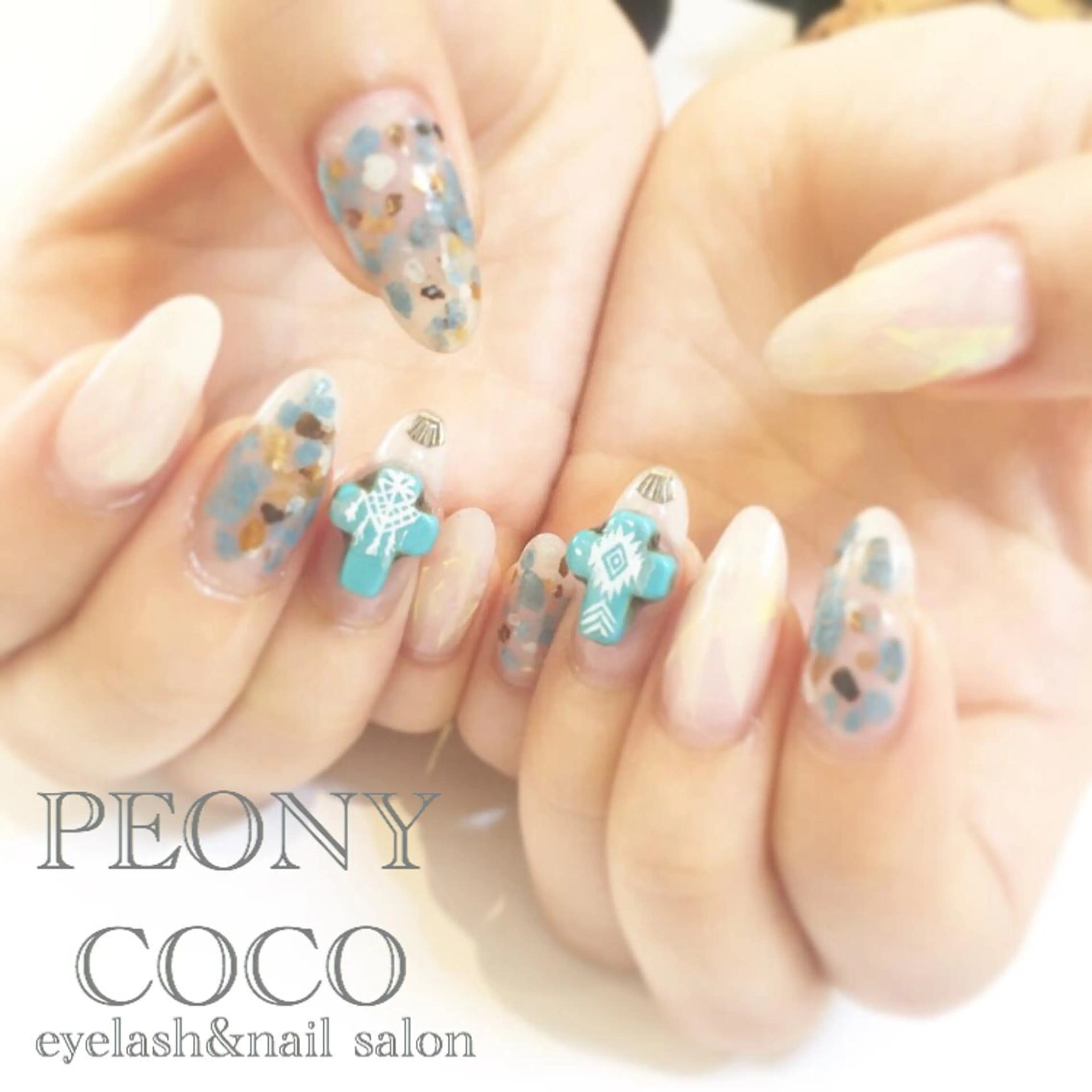 ロング ネイル マツエク・マツパ Beauty salon STELLA所属・STELLA 大西南帆のマツエク・マツパデザイン