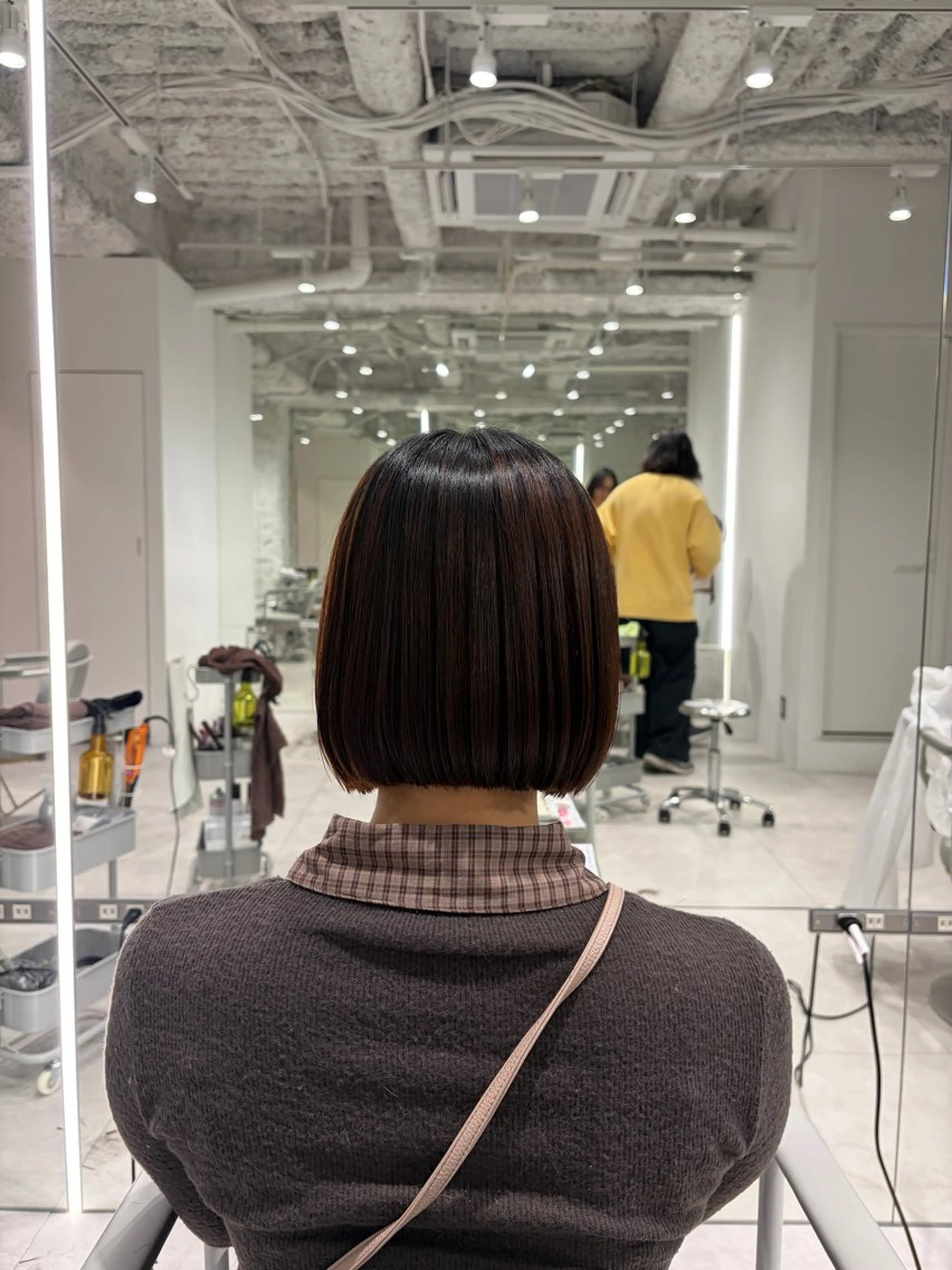 ショート レイヤー♡ 石川優奈のヘアスタイル