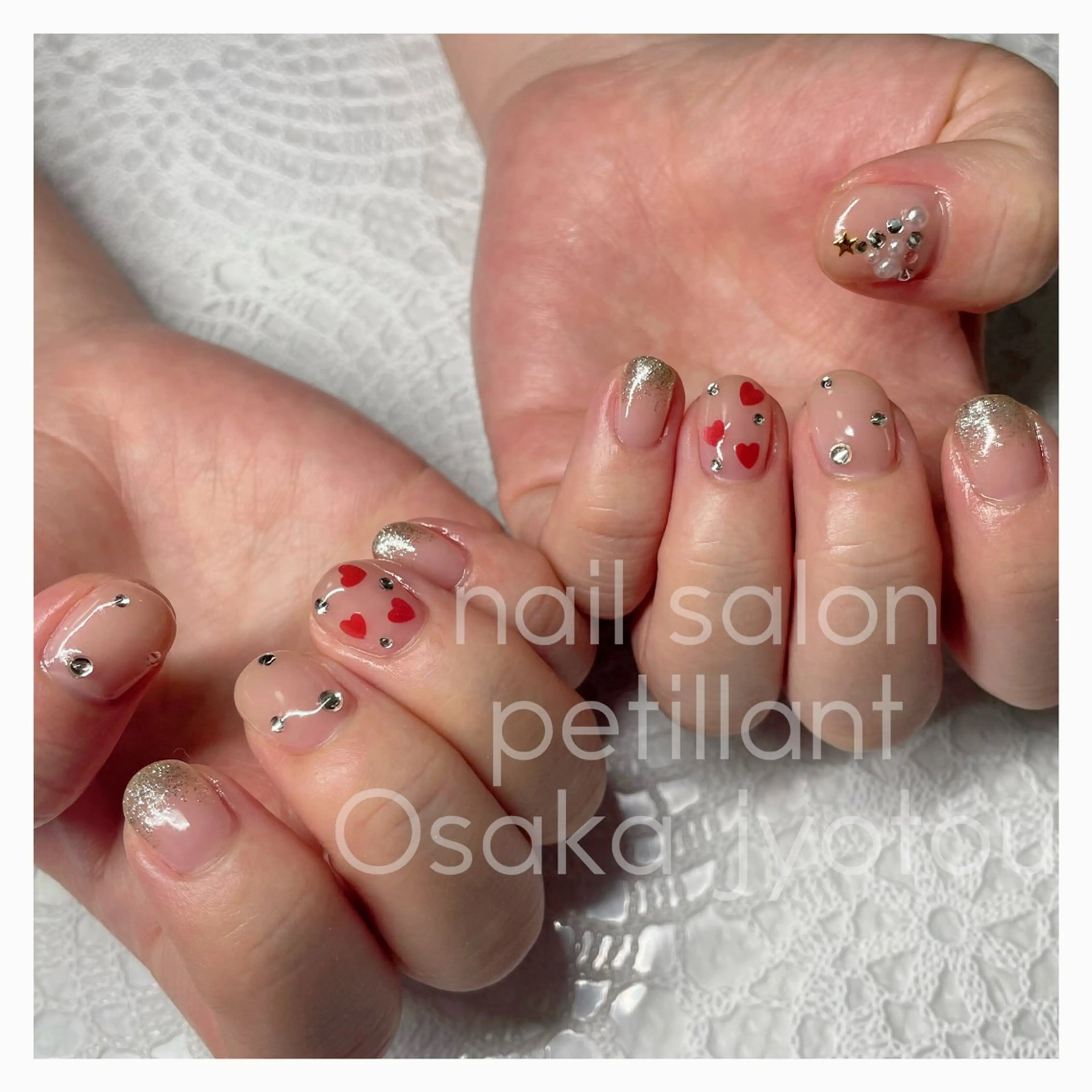 ネイル アートネイル 冬ネイル クリスマス petillant所属・nail salon petillantのネイルデザイン