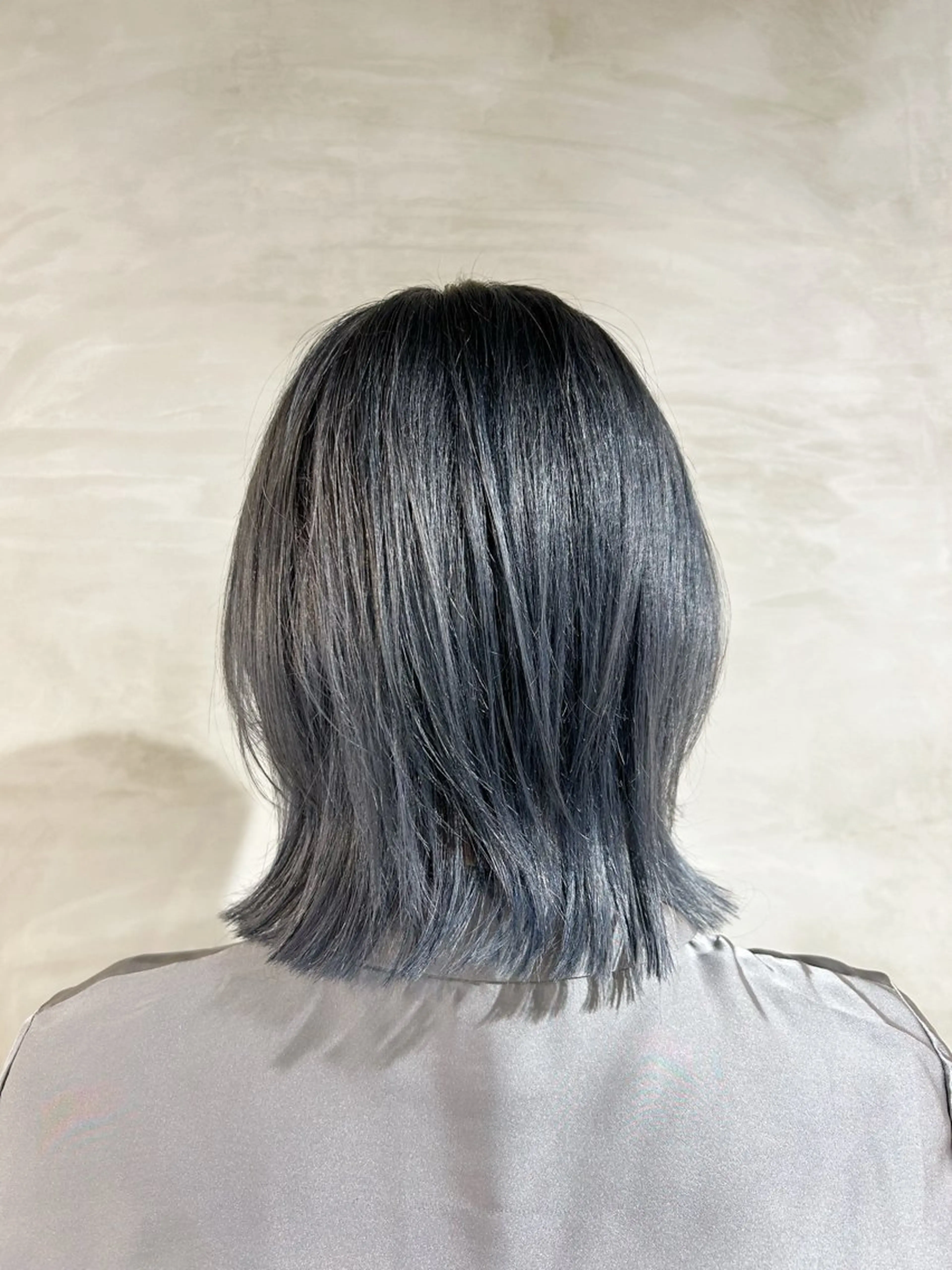 ミディアム ヘアカラー カラーアンドケアリタ kitamuuuのヘアスタイル