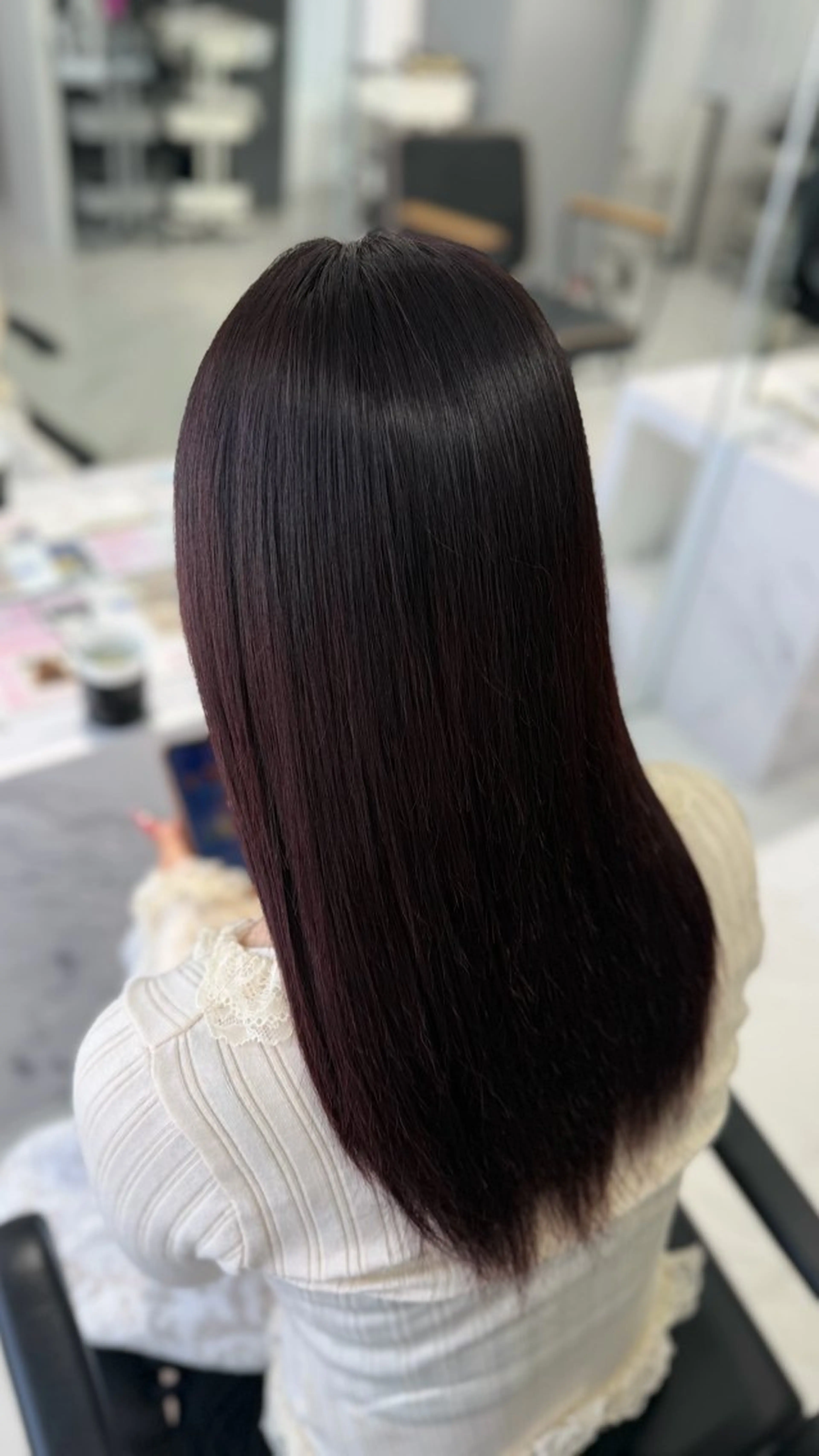 ロング ヘアカラー sweep天神 kanokaのヘアスタイル