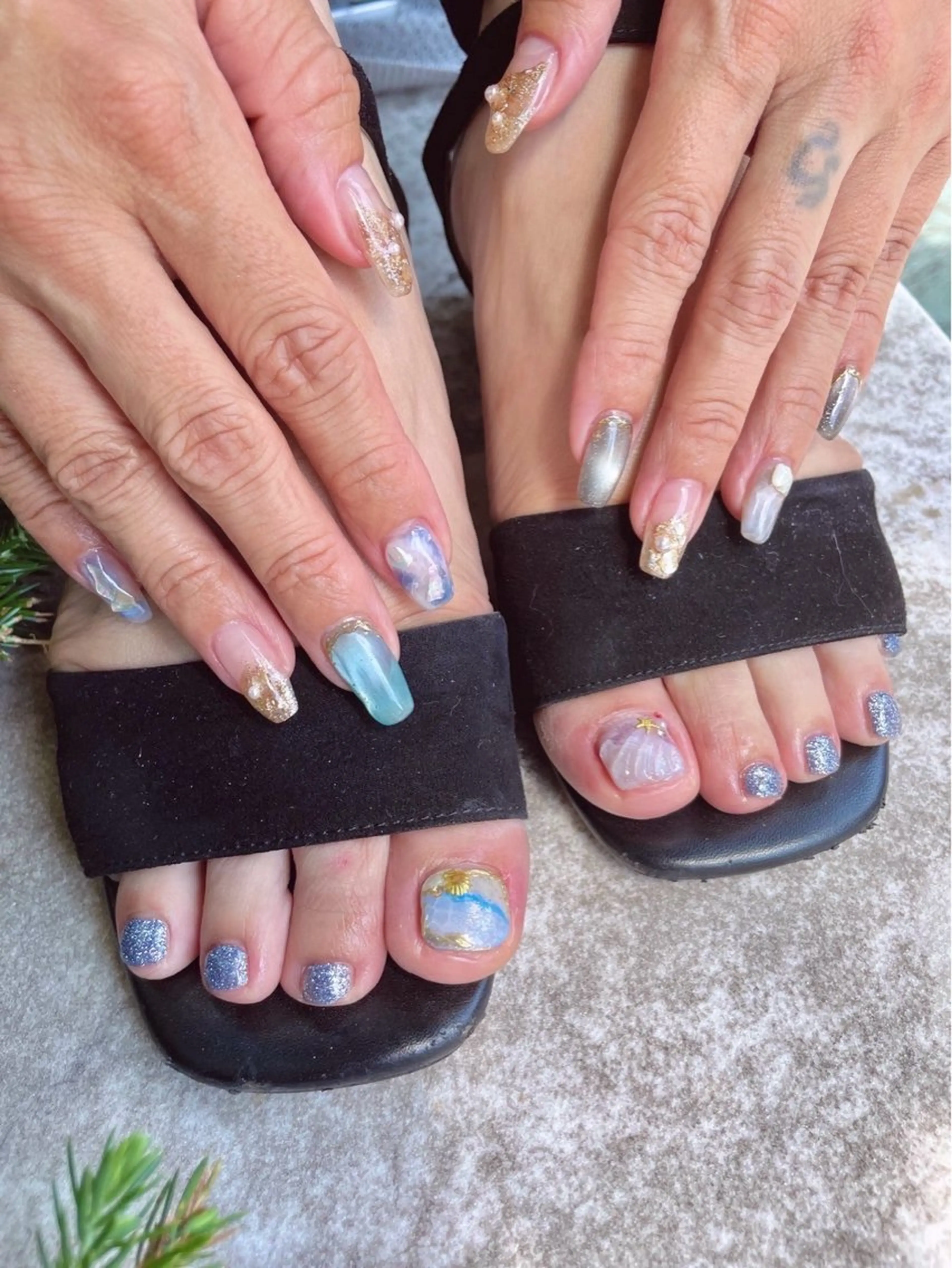 ネイル U.NI nail 横浜青葉台店所属・Rei / U.NI nailのネイルデザイン