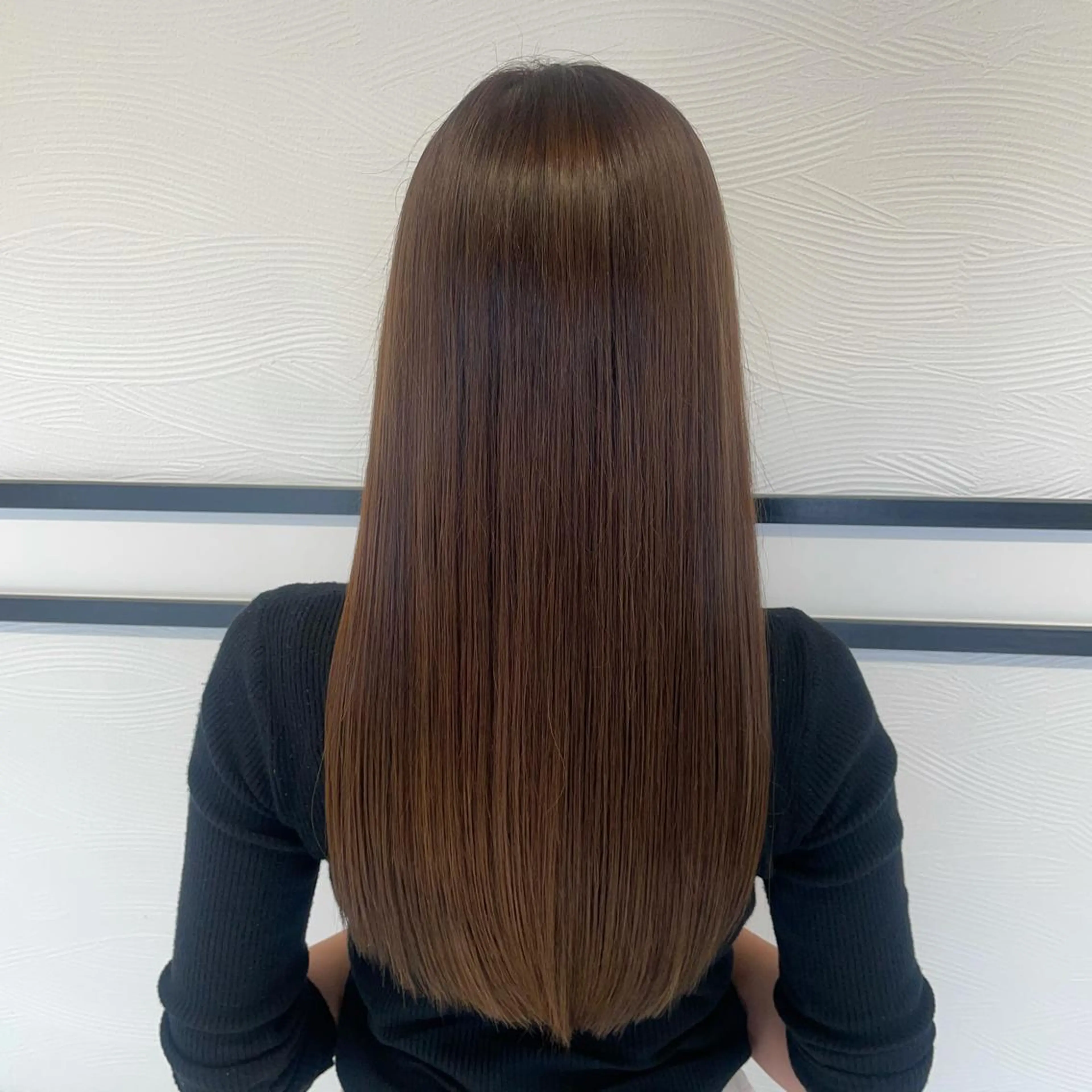 ミディアム 髪質改善 小顔カット✨ 透明感カラー/村上のヘアスタイル