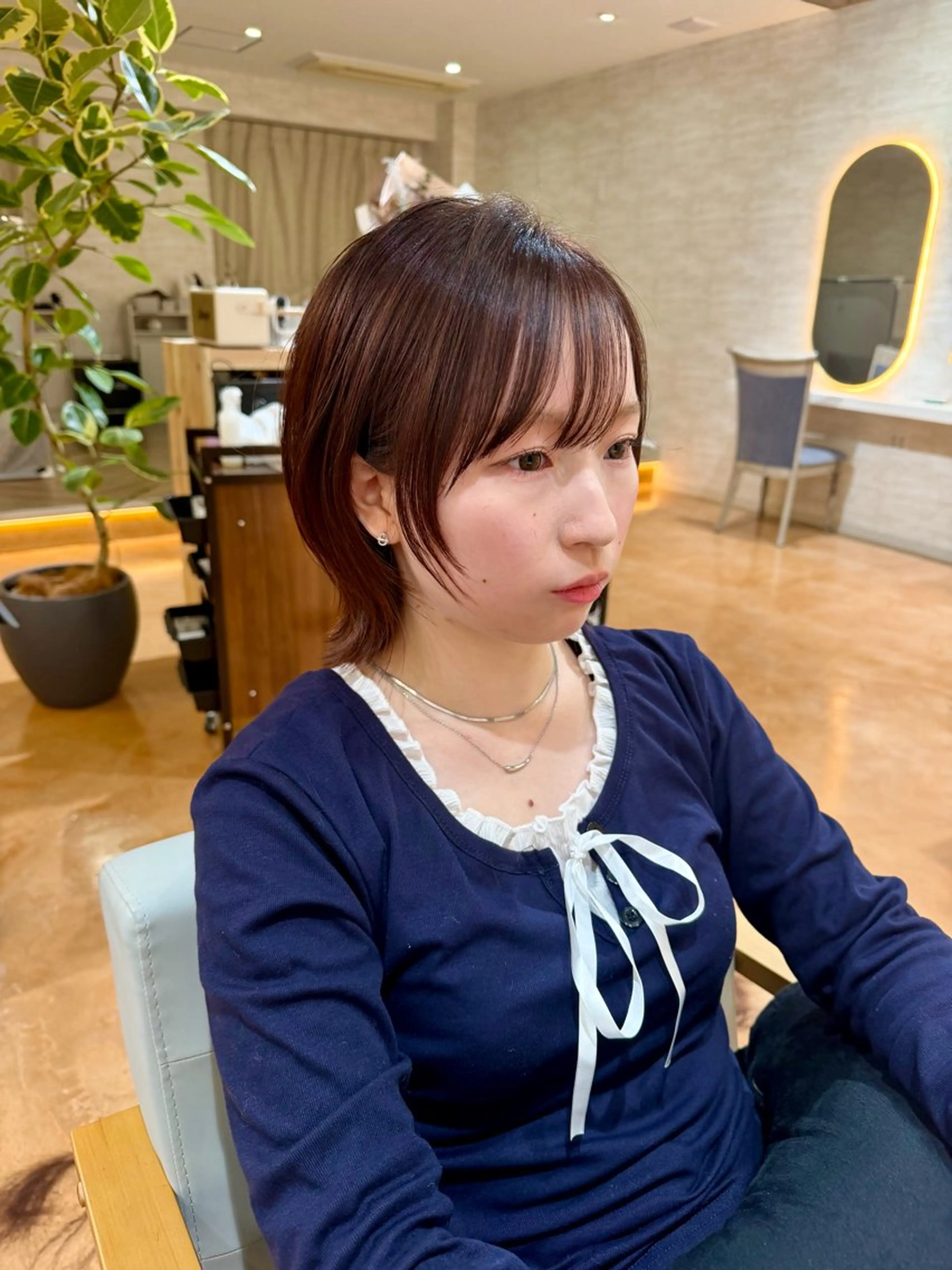 ショート ボブレイヤー ボブ レイヤーカット 北川大輔🌟 小顔レイヤーカットのヘアスタイル