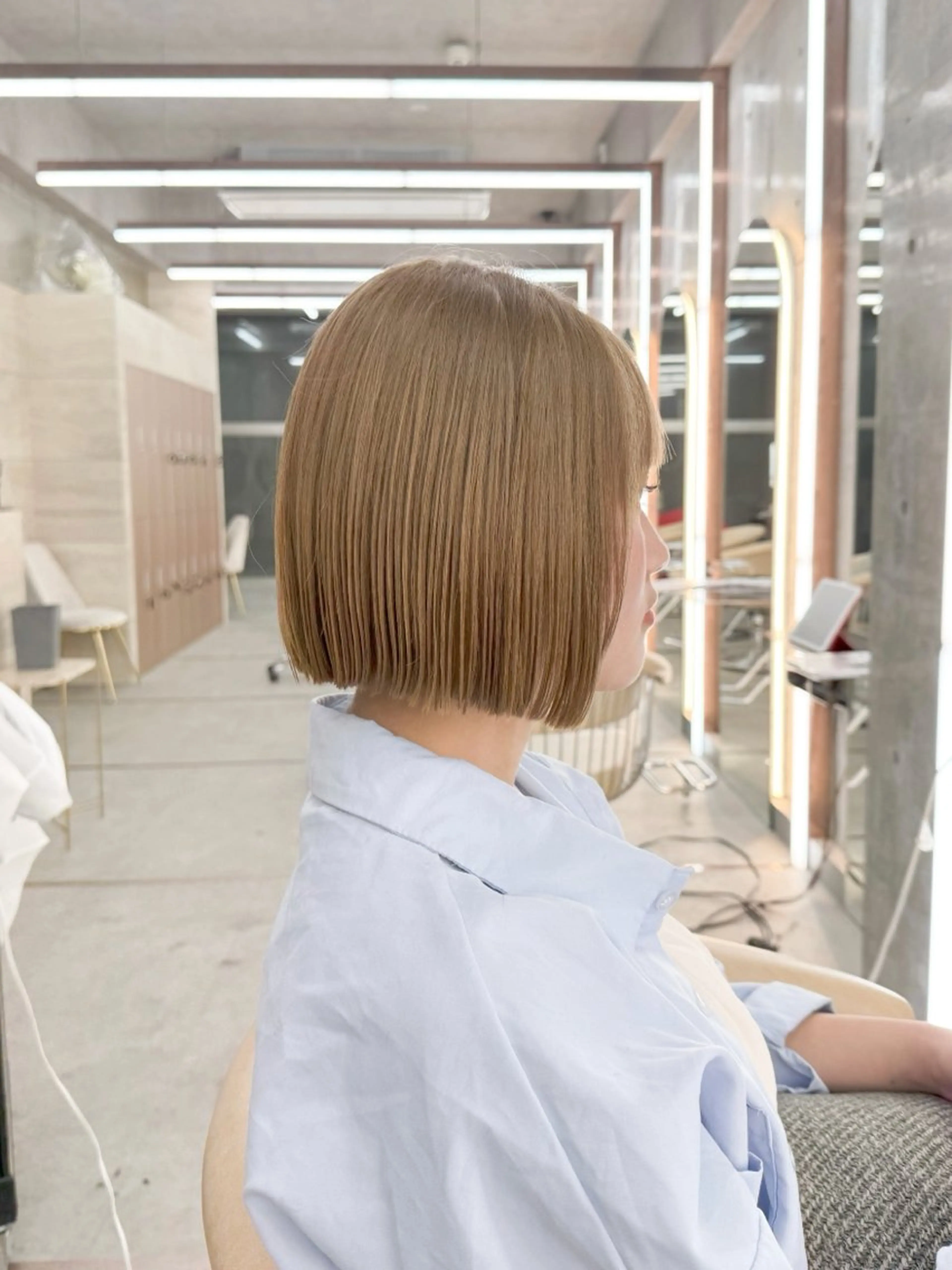 ミディアム 似合わせボブ🌟 艶髪特化💗村松優斗のヘアスタイル