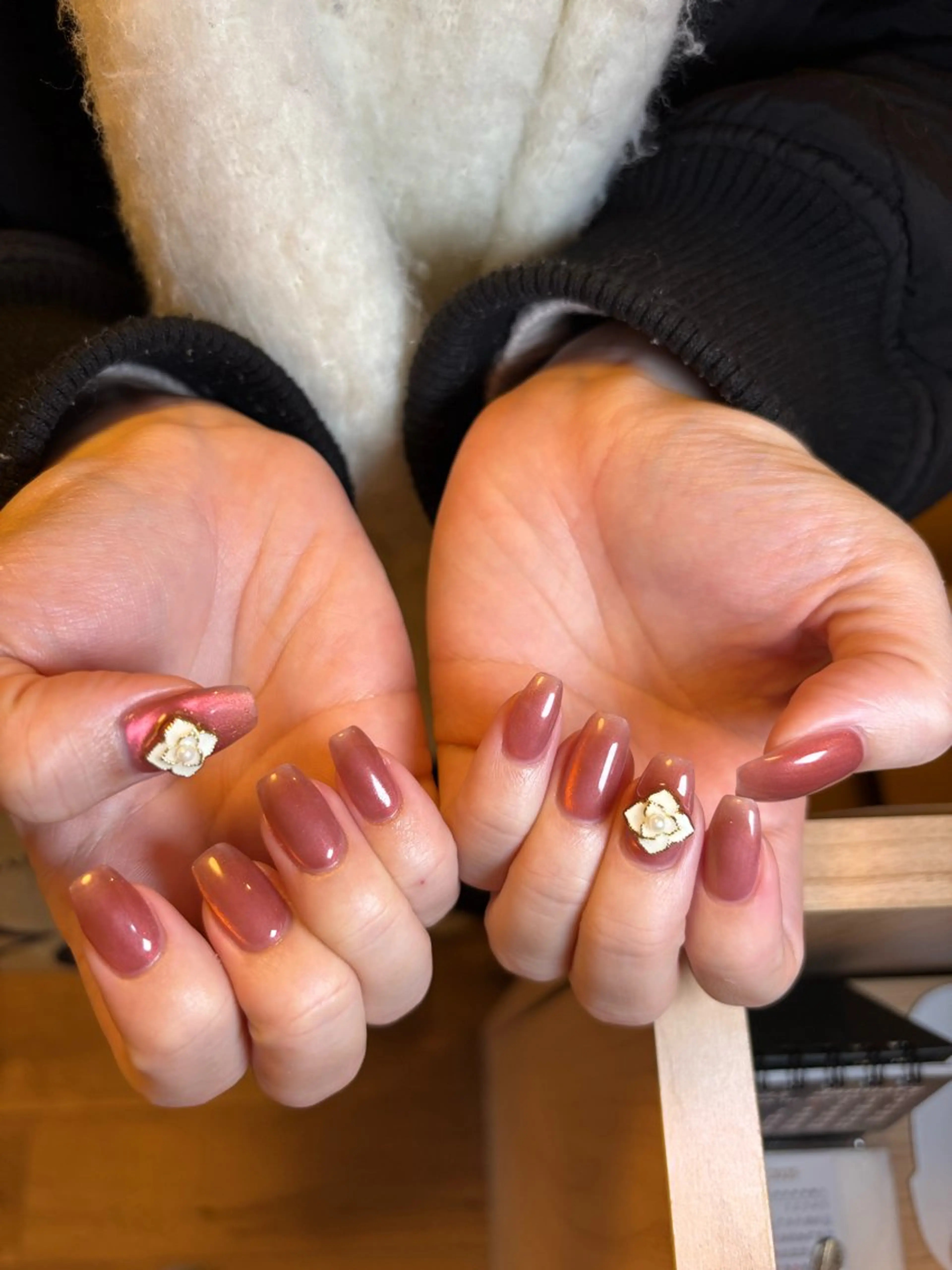 ネイル マグネットネイル ハンドネイル 京 美人のネイルデザイン