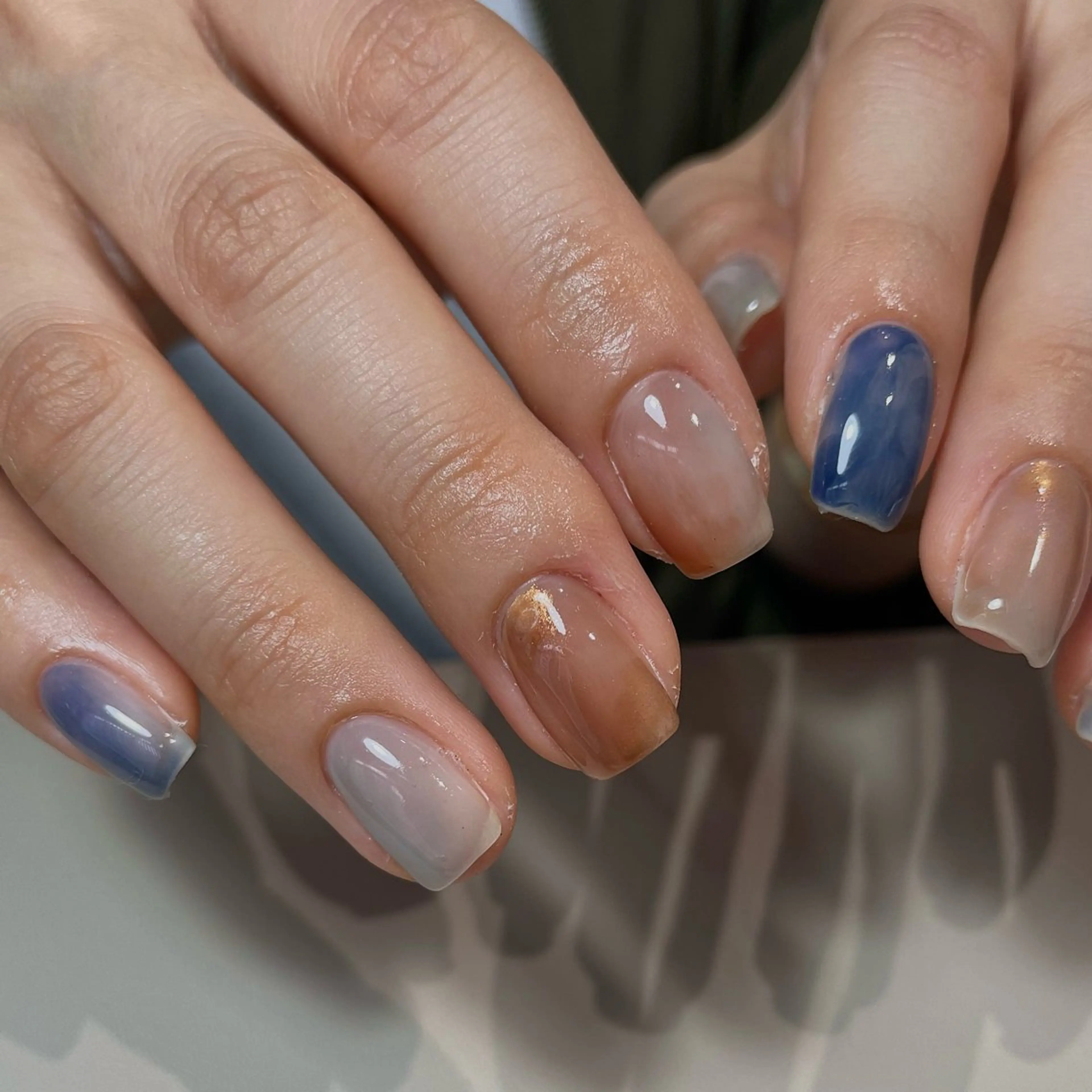 ネイル ハンドネイル Yarm As Etel.のネイルデザイン