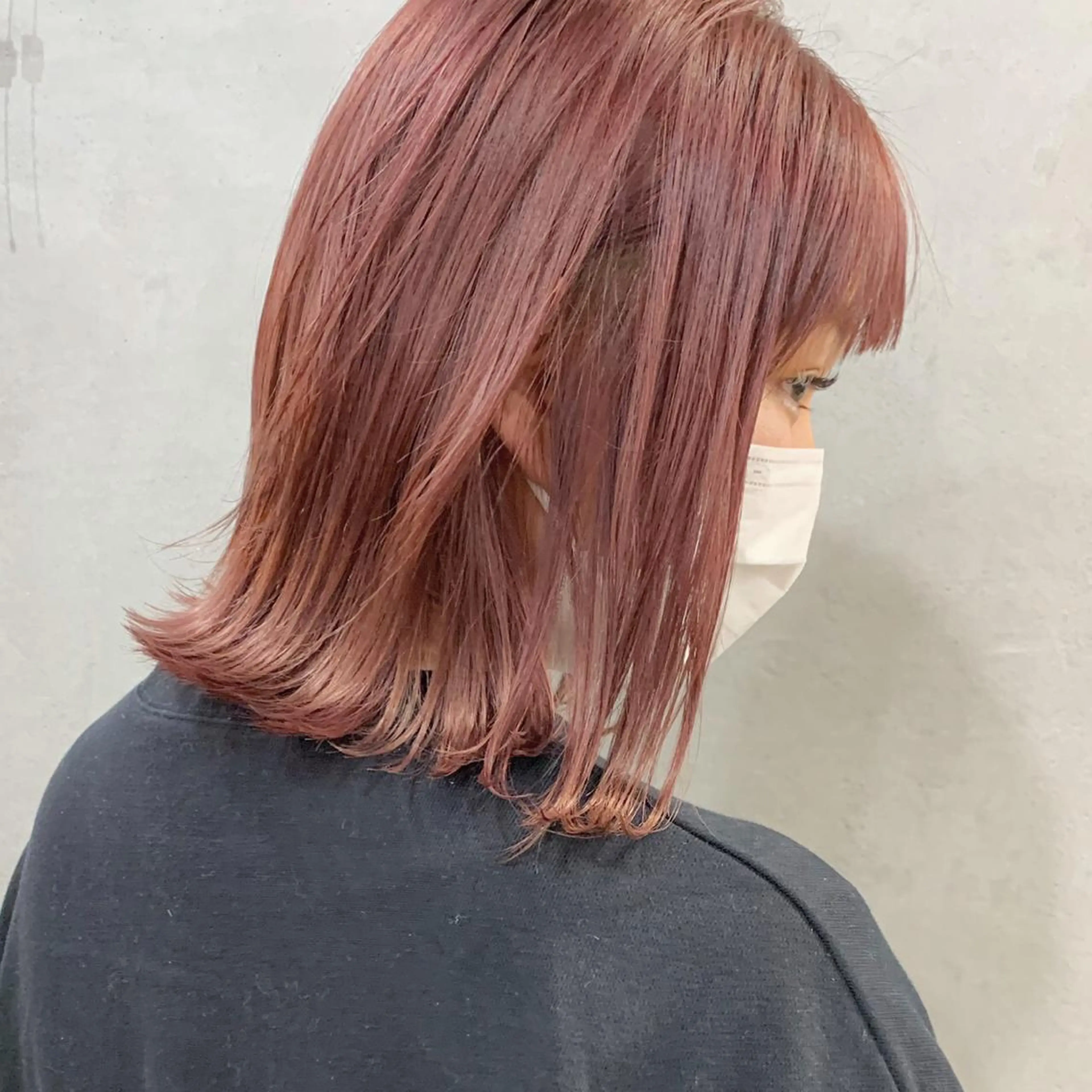 ミディアム カラー ブリーチダブルカラー 【koide】のヘアスタイル