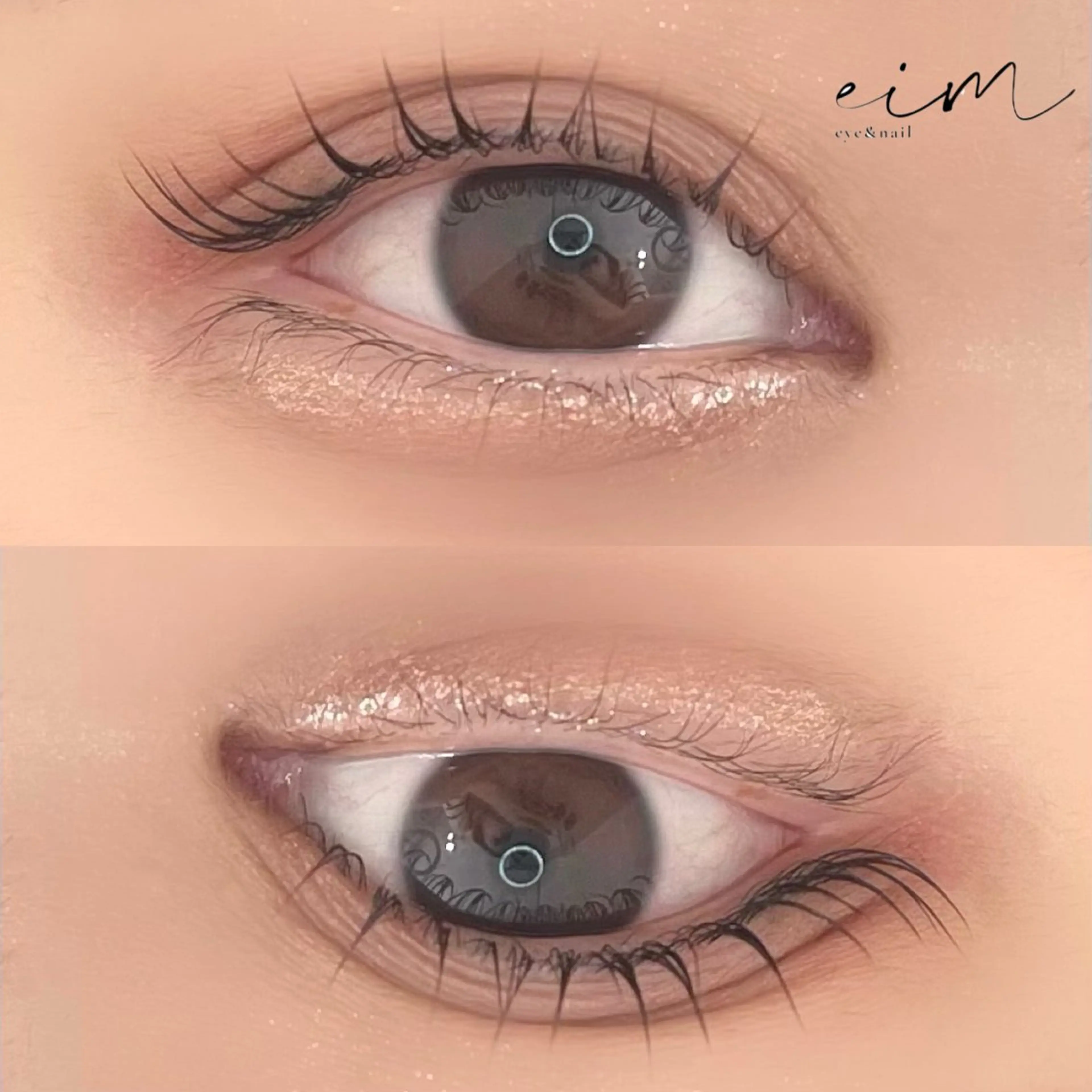 マツエク・マツパ パリジェンヌラッシュリフト eim Mihoのマツエク・マツパデザイン