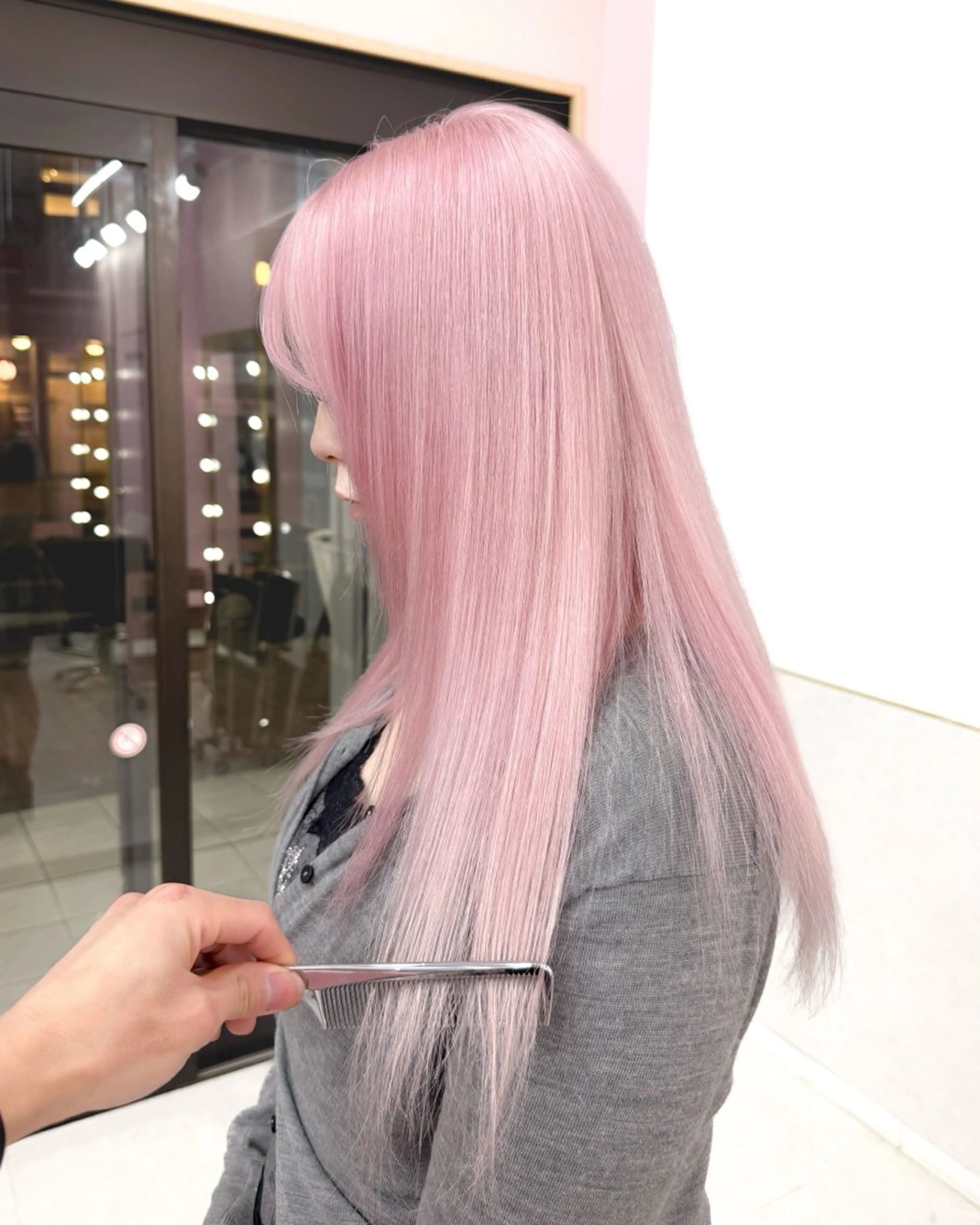 🌈春🉐割🌸大好評🍀ケアブリーチ➕カラー➕✨高保湿トリートメント✨の写真