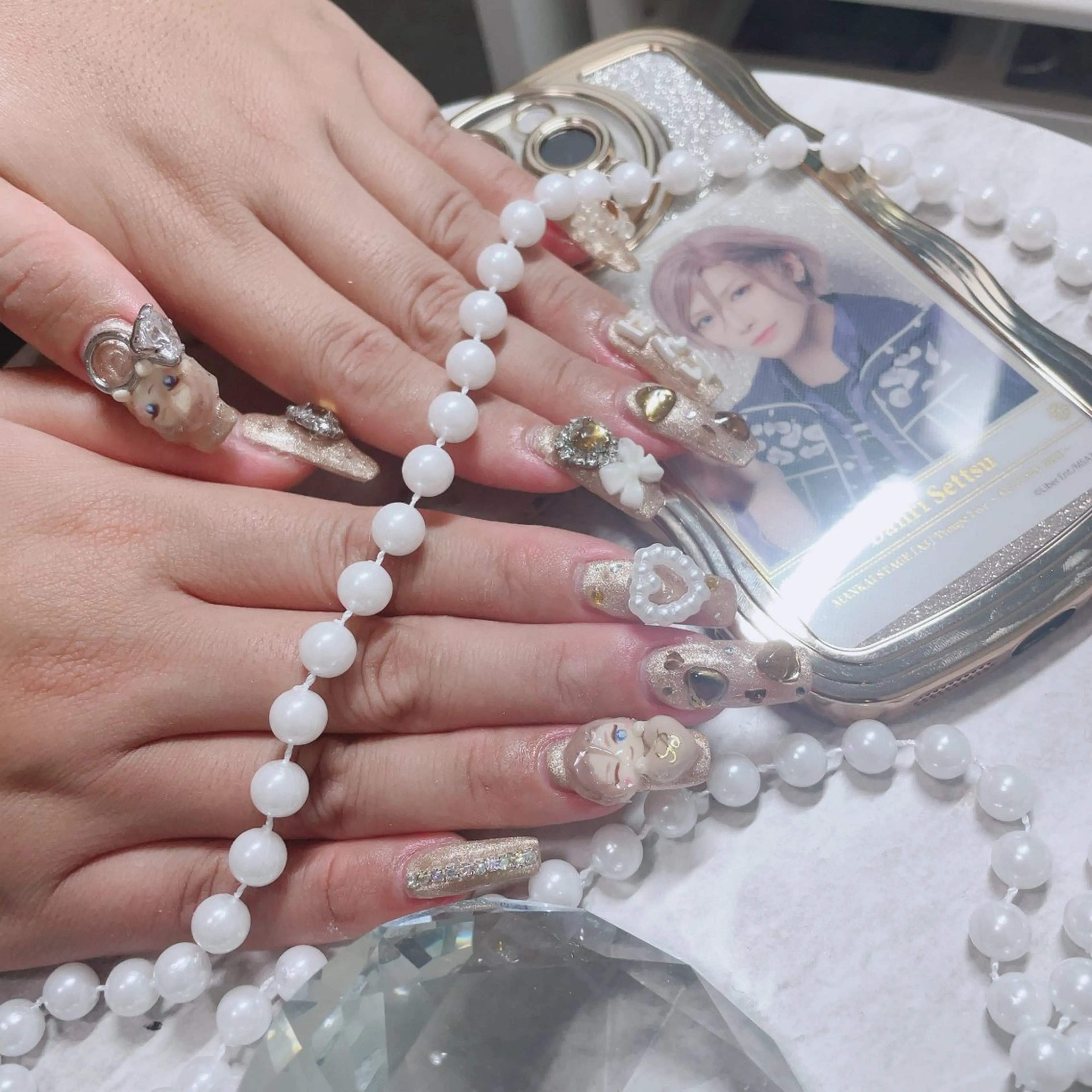 ネイル 長さ出し 韓国美容×肌管理 kanunu鶴橋店のエステ・リラクイメージ