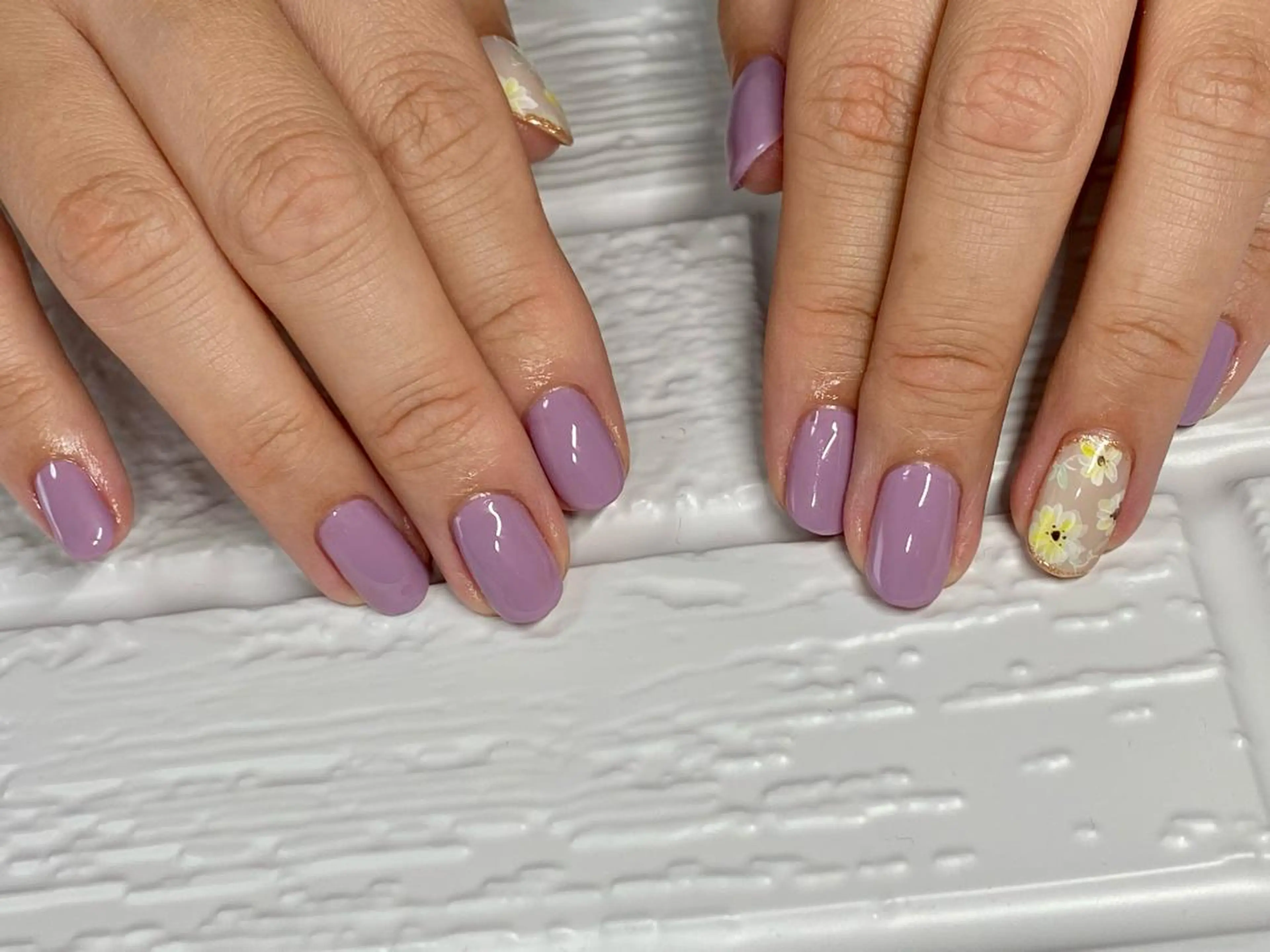 ネイル アートネイル ワンカラーネイル akita kazumiのネイルデザイン