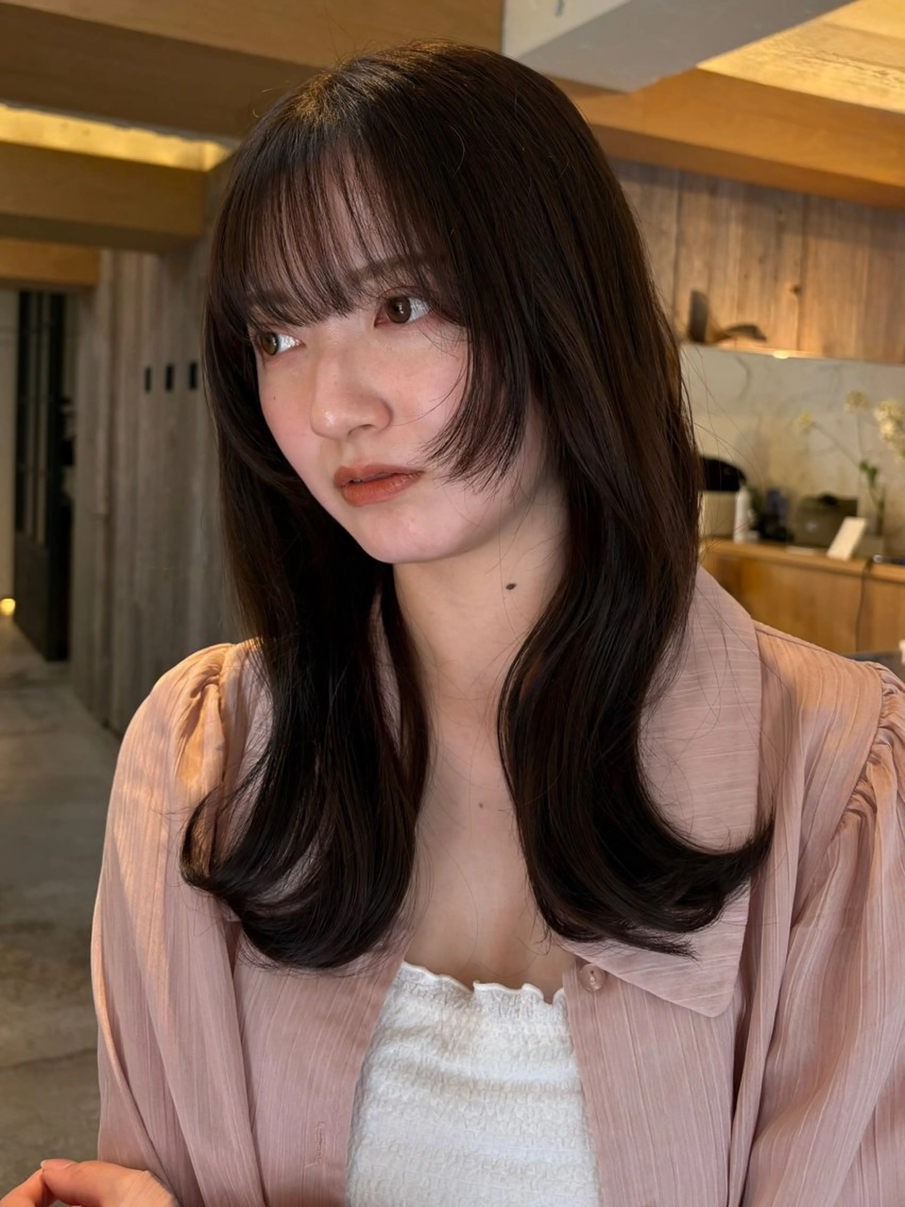 ミディアム カット ヘアカラー 円山/透明感カラー/ yurinaのヘアスタイル