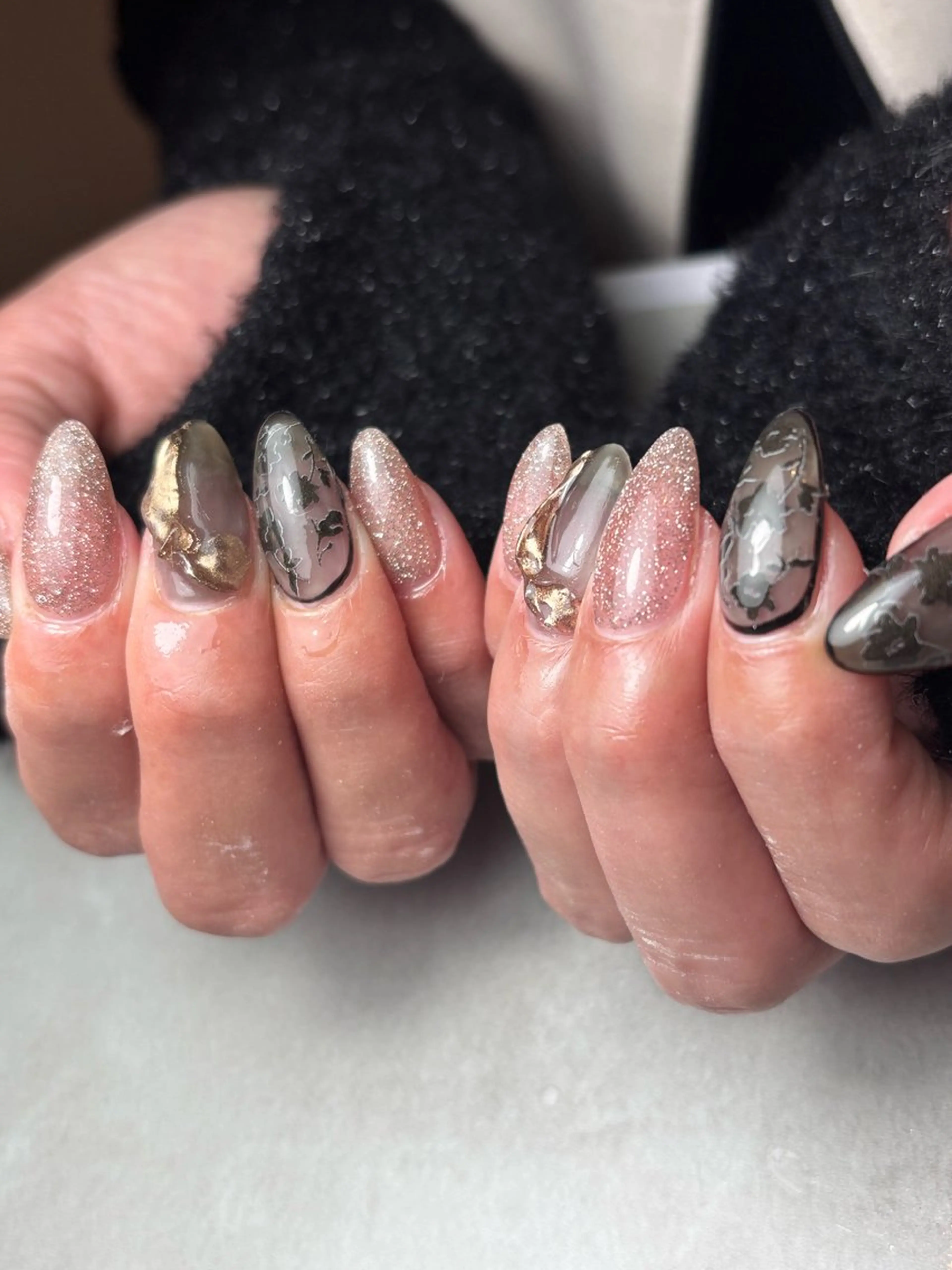 ネイル アートネイル 持ち込み HOMEsalon_ Ram nailのネイルデザイン