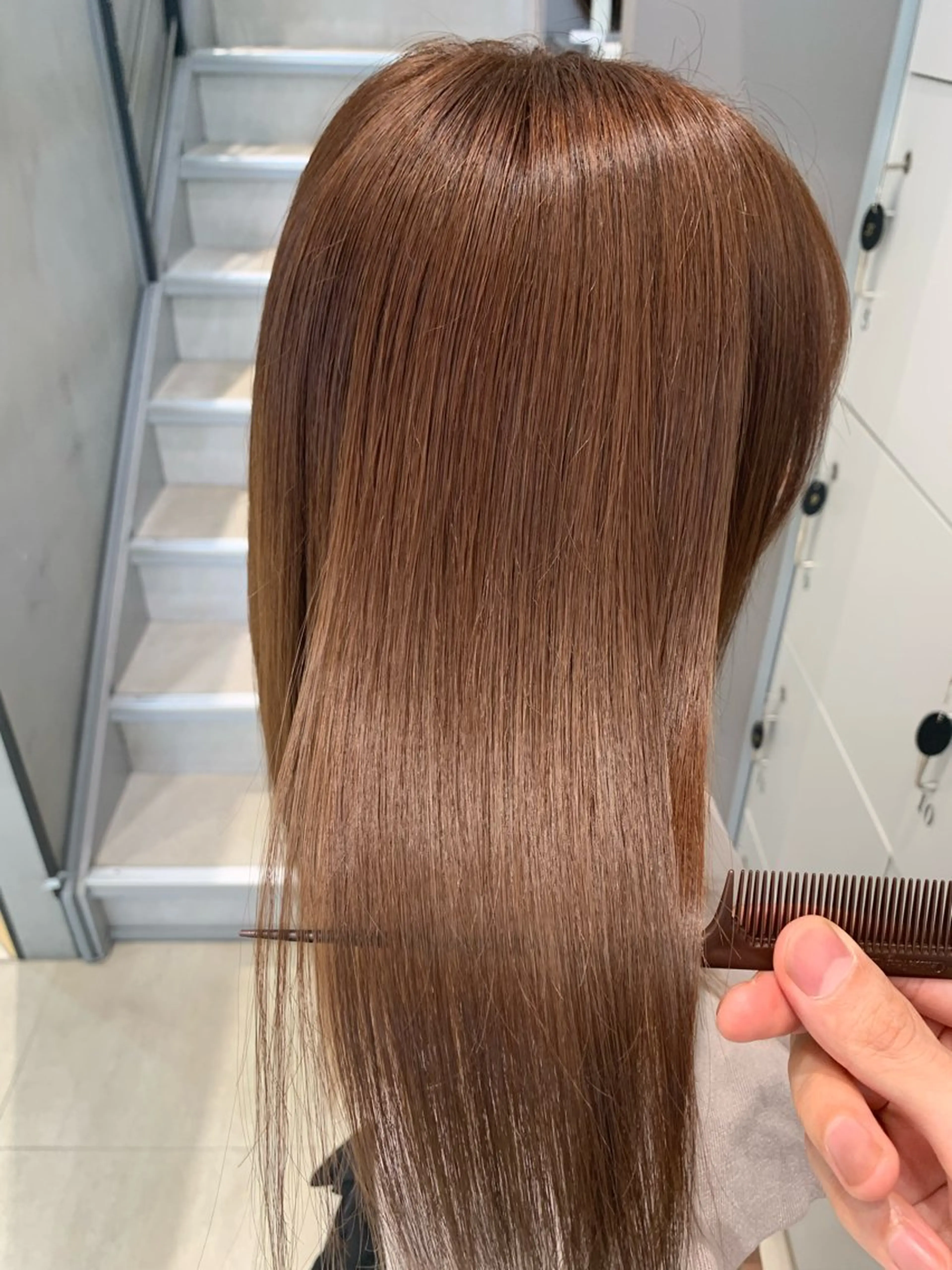 セミロング カット ヘアカラー トリートメント ヘアセット ✨上村 潤平✨メンズヘア✨のヘアスタイル