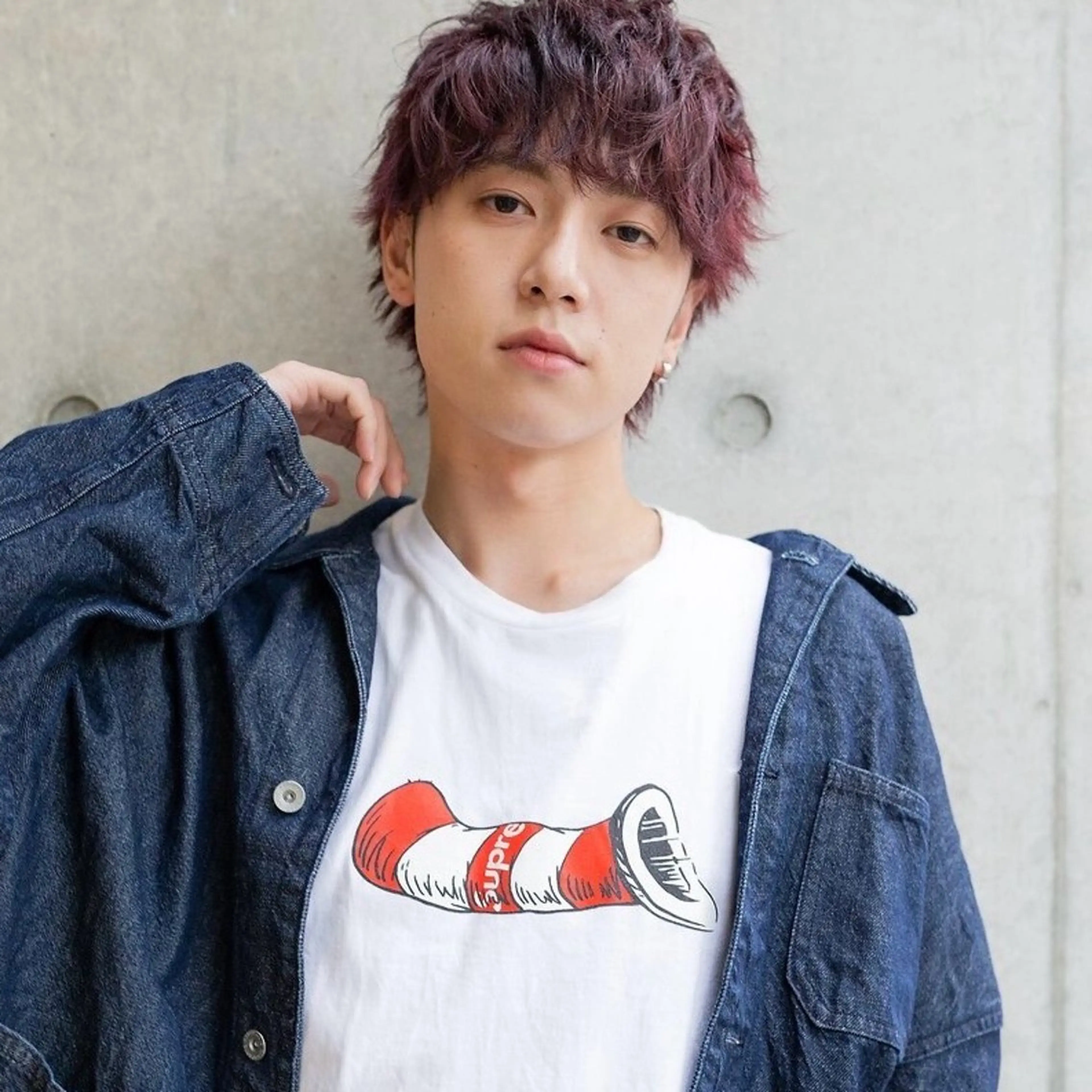 ショート カット ヘアカラー 舟橋耀/ブリーチカラ ー/レイヤーカットのヘアスタイル