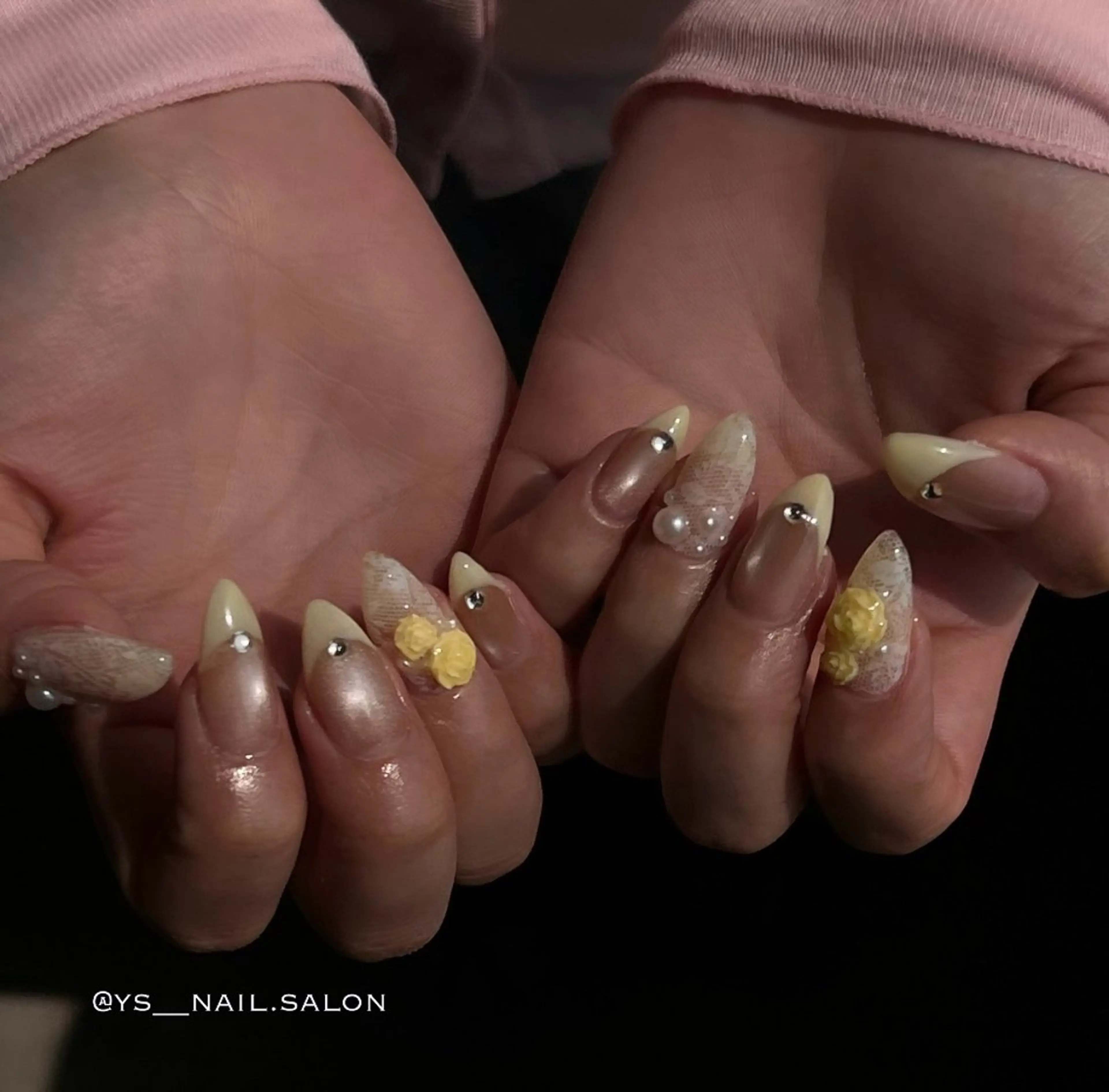 ネイル ハンドネイル Y's nail ˚✧₊YUIのネイルデザイン