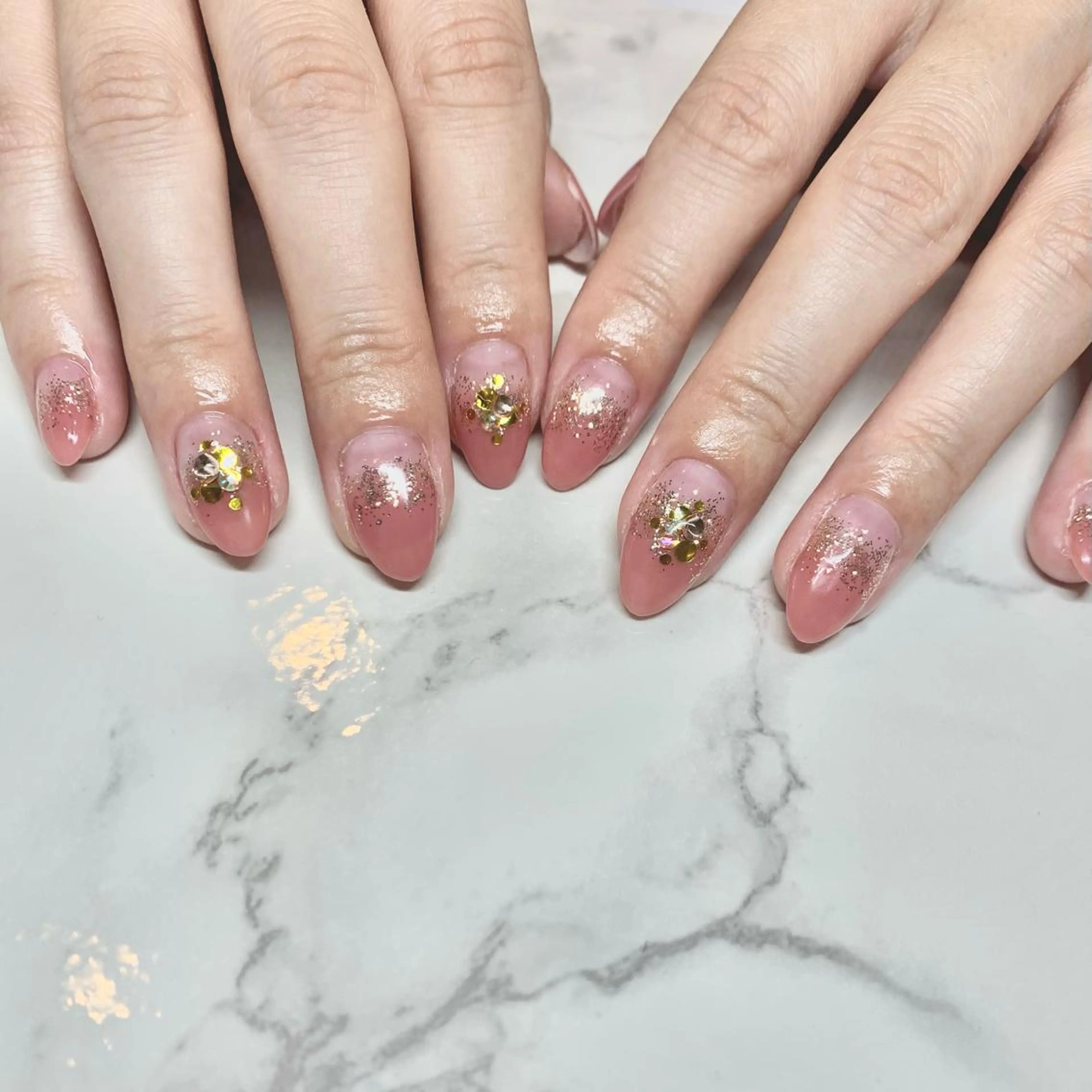 ネイル シンプルネイル ハンドネイル nailsalon -Lien-のネイルデザイン