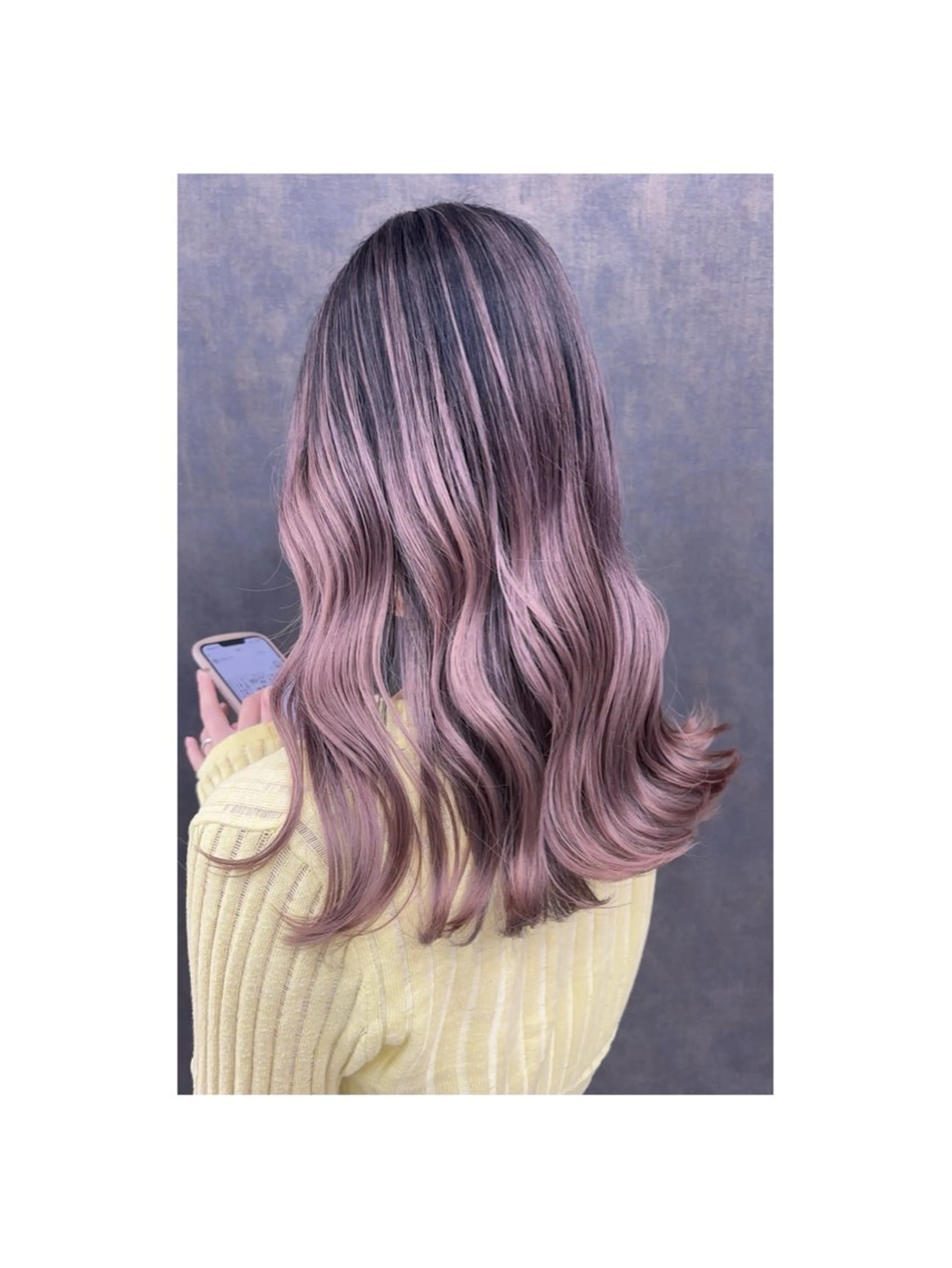 ロング カット ヘアカラー design salonLia所属・色落ちまで2度綺麗な ハイトーン🪞／ミクのヘアスタイル