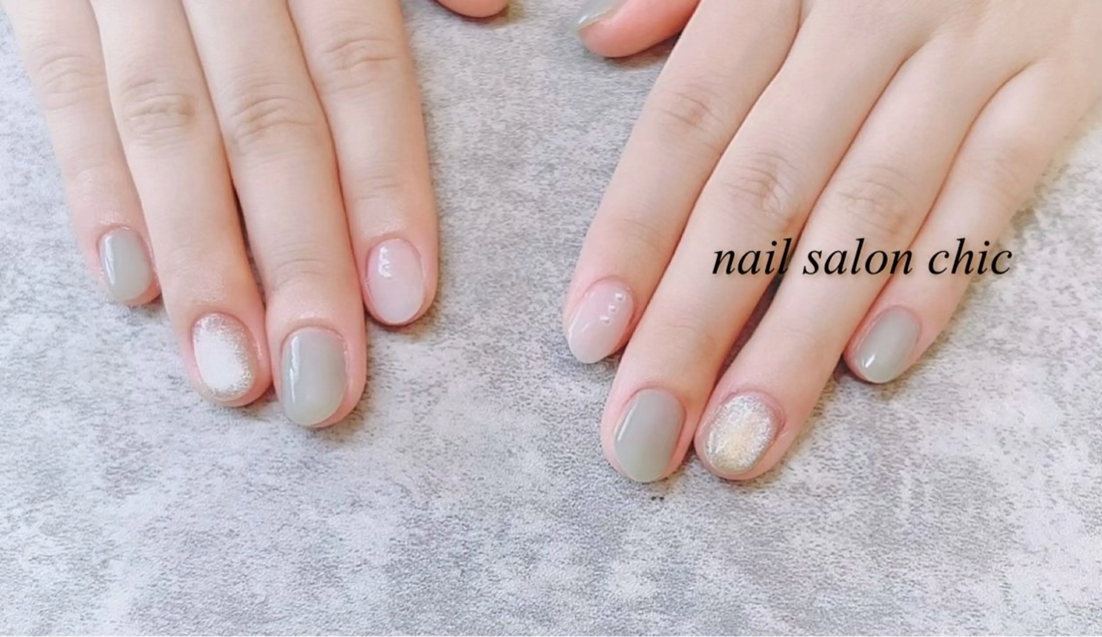 ネイル ハンドネイル nail salon chicのネイルデザイン
