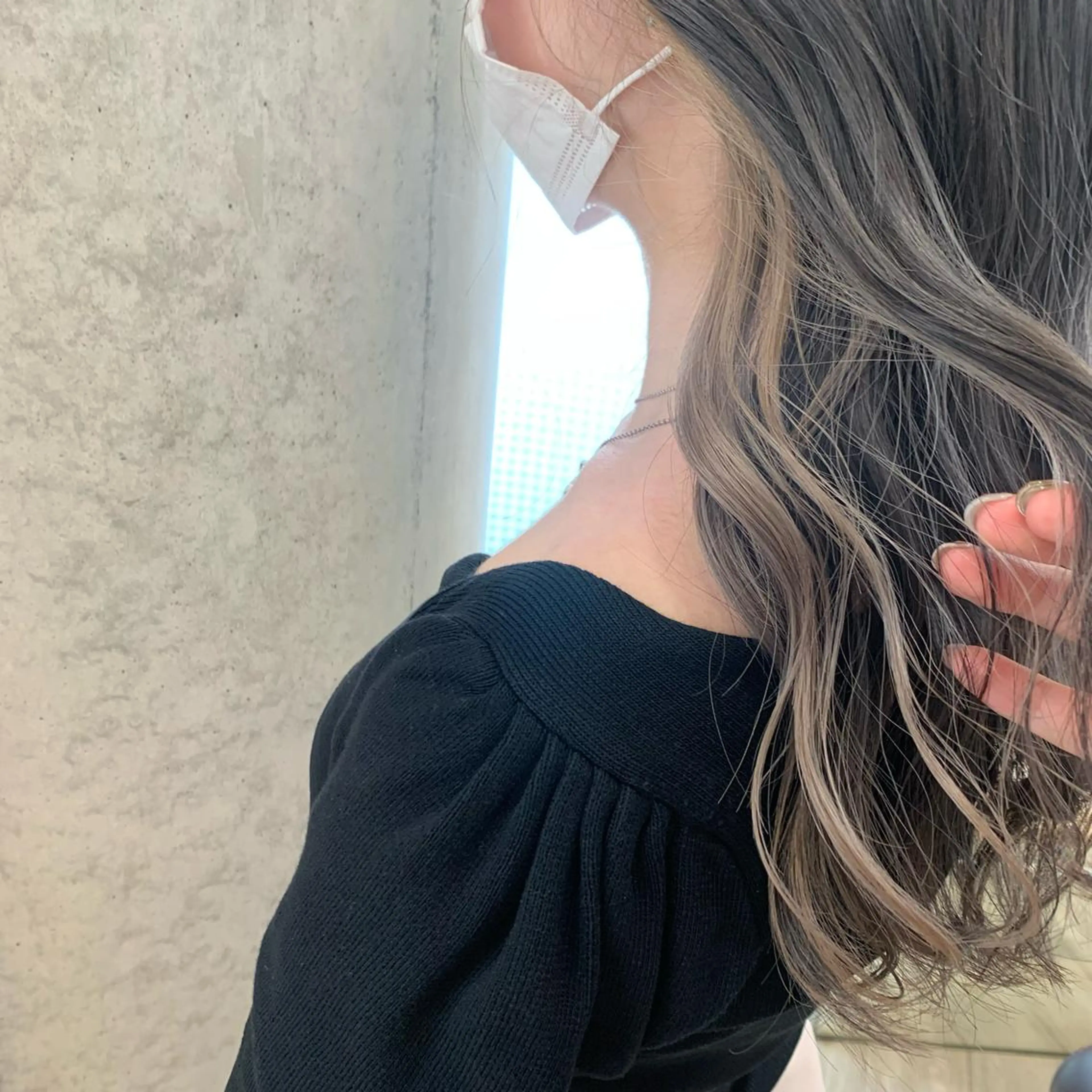 カラー ベージュカラー イヤリングカラー ホワイトベージュ 🌷川崎/ボブ/ アレンジ/コトネ🌷のその他イメージ