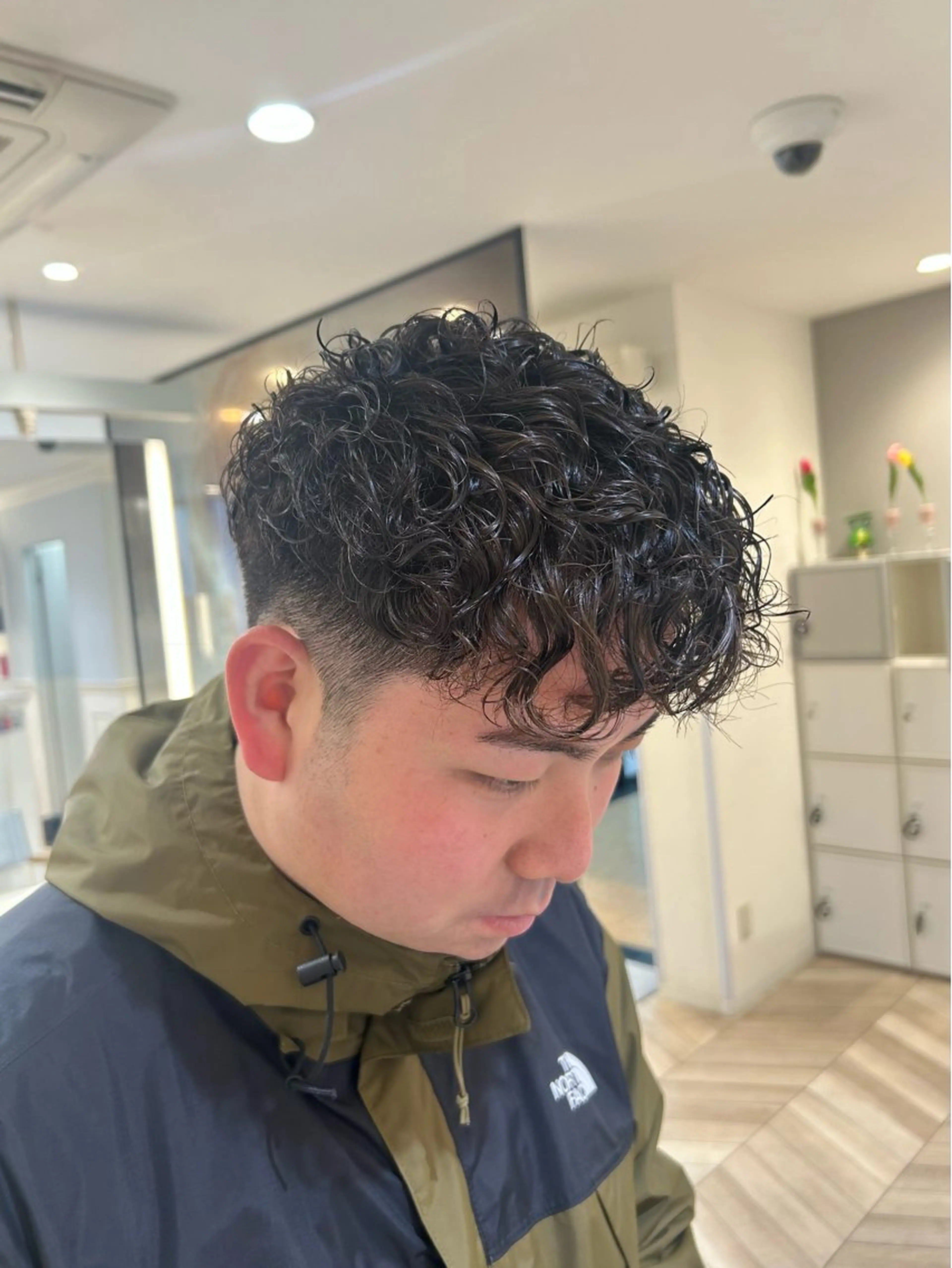 パーマ メンズ スペインカール 刈り上げ NYNY 🌺Ruiのヘアスタイル