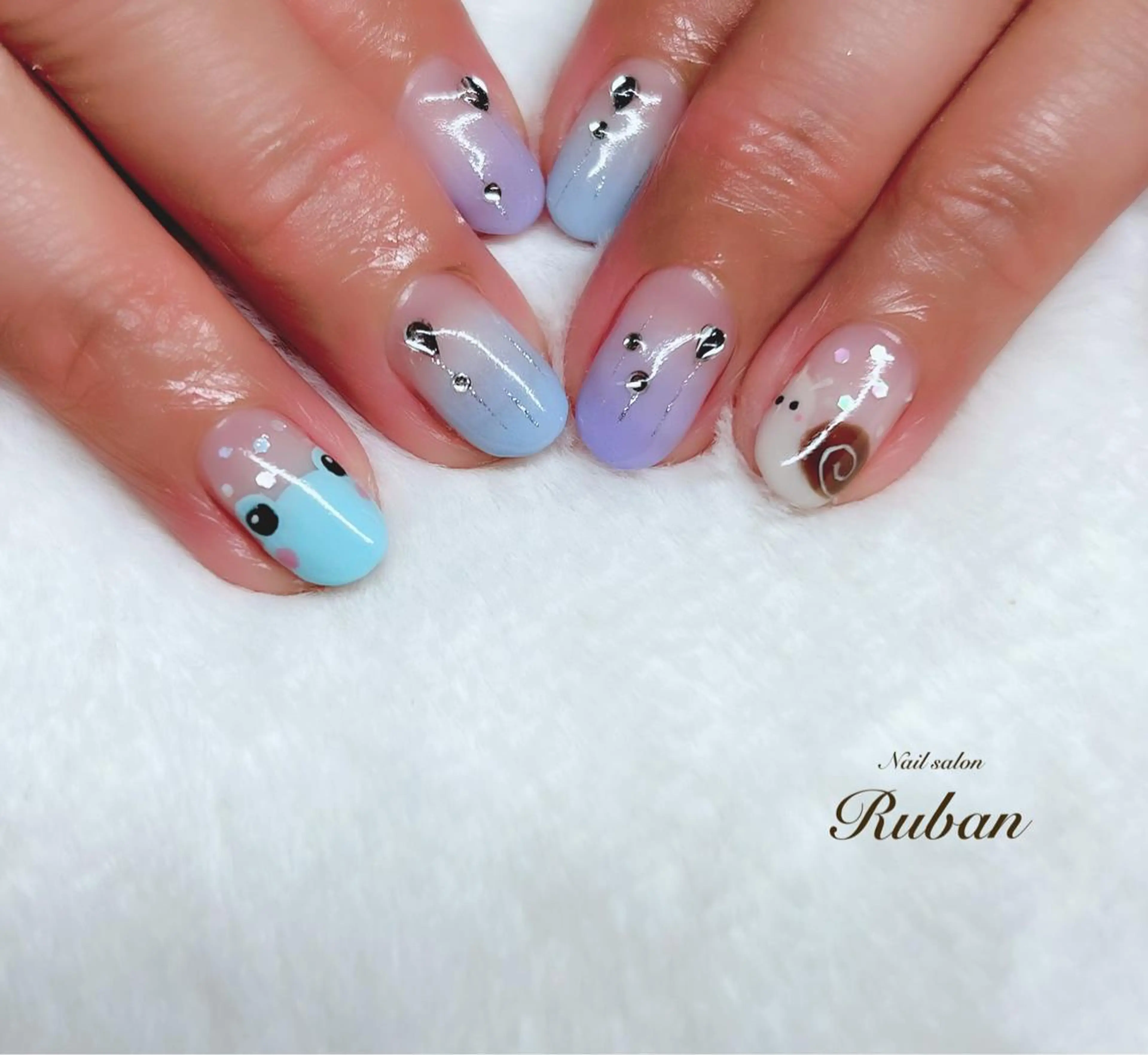 ネイル グラデーション Nail salon Rubanのネイルデザイン