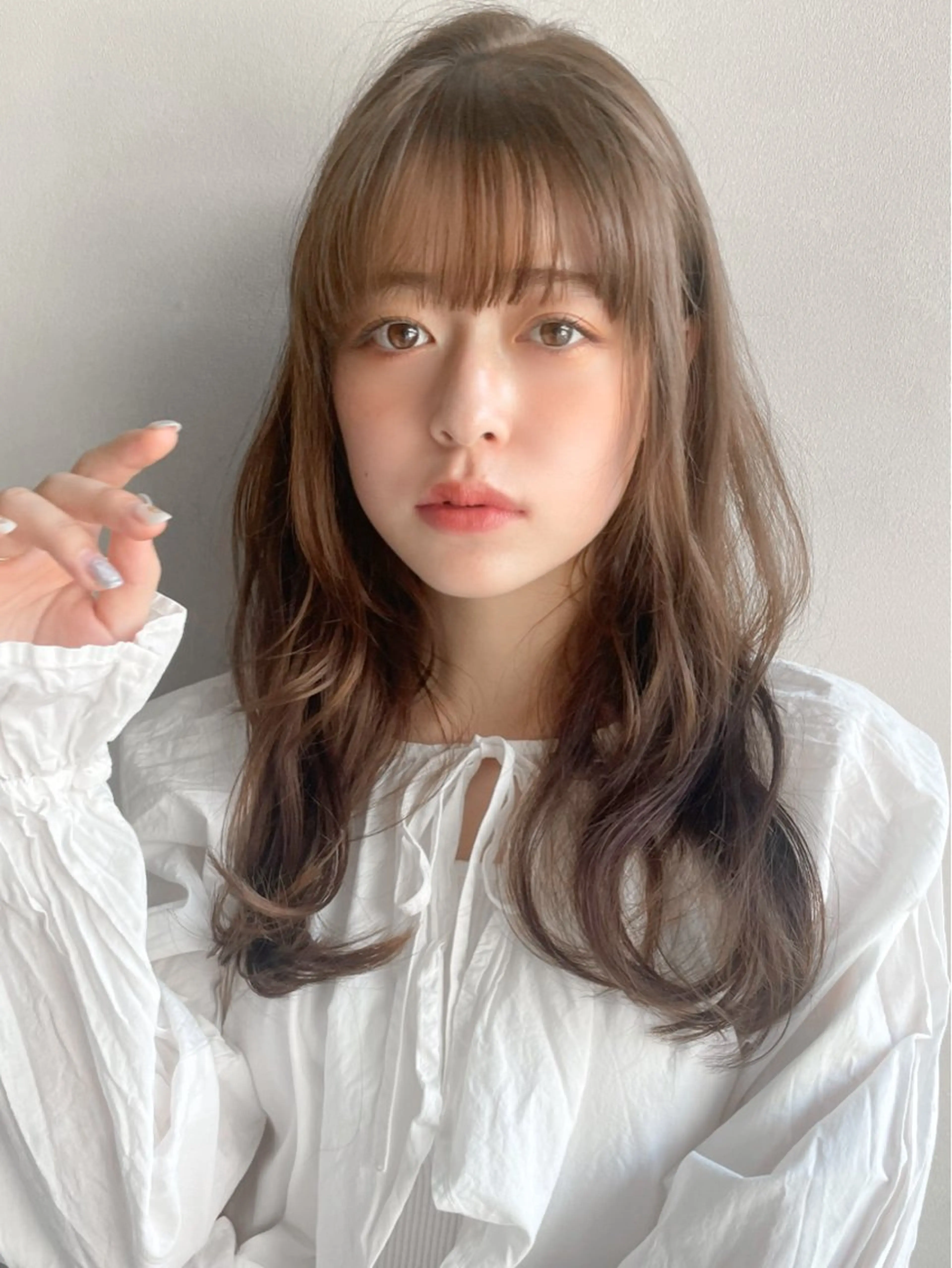 ロング カラー Agnos 青山/ saya🌼のヘアスタイル