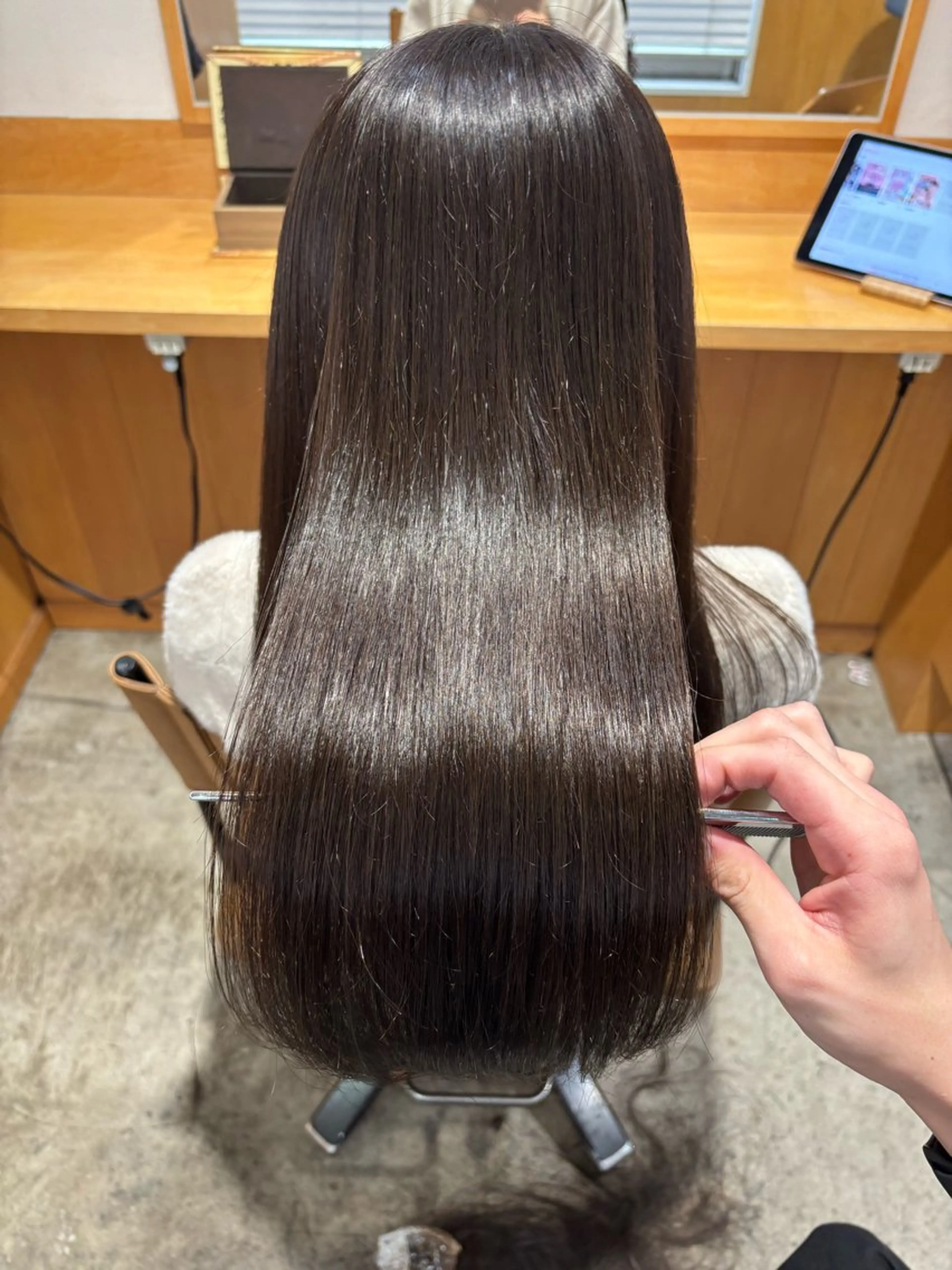 ロング カット ヘアカラー トリートメント 【Amphi Tokyo】宮原のヘアスタイル