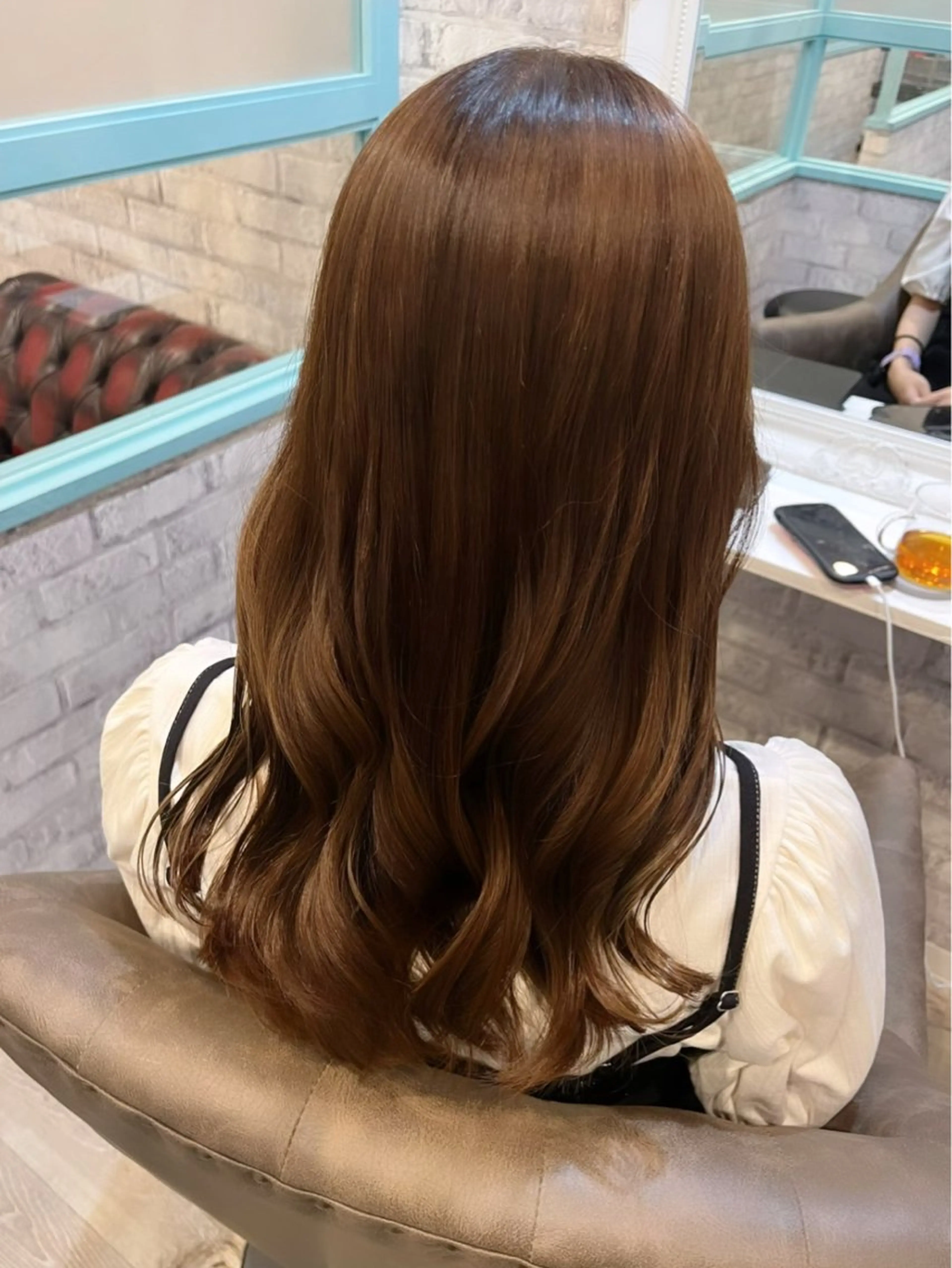 セミロング 🧸くまがい りお🤍のヘアスタイル