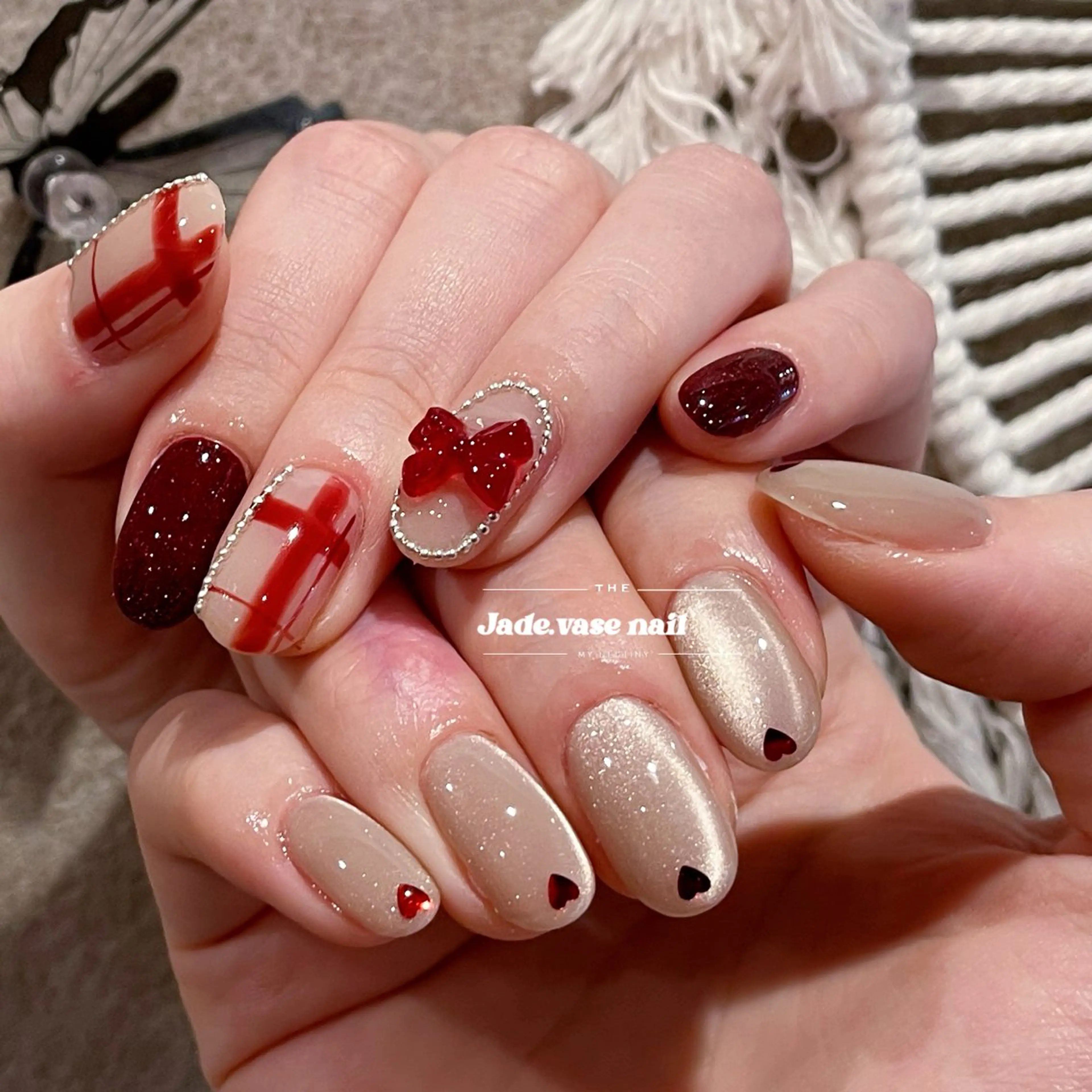 ネイル ハンドネイル ハンドケア ✰Jade.vase 银座のネイルデザイン