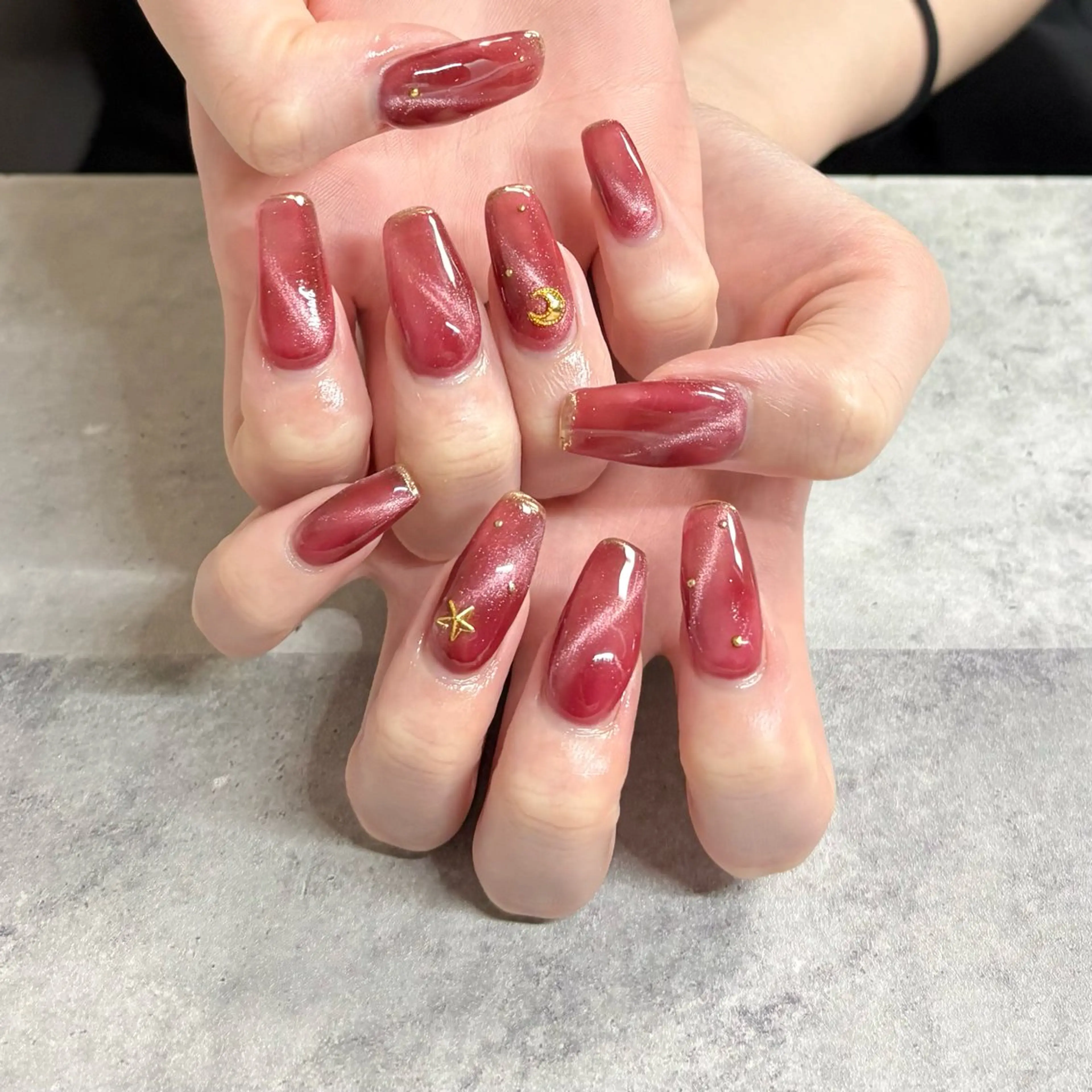 ネイル ミラーネイル FELICE ﾌｪﾘｰﾁｪのネイルデザイン