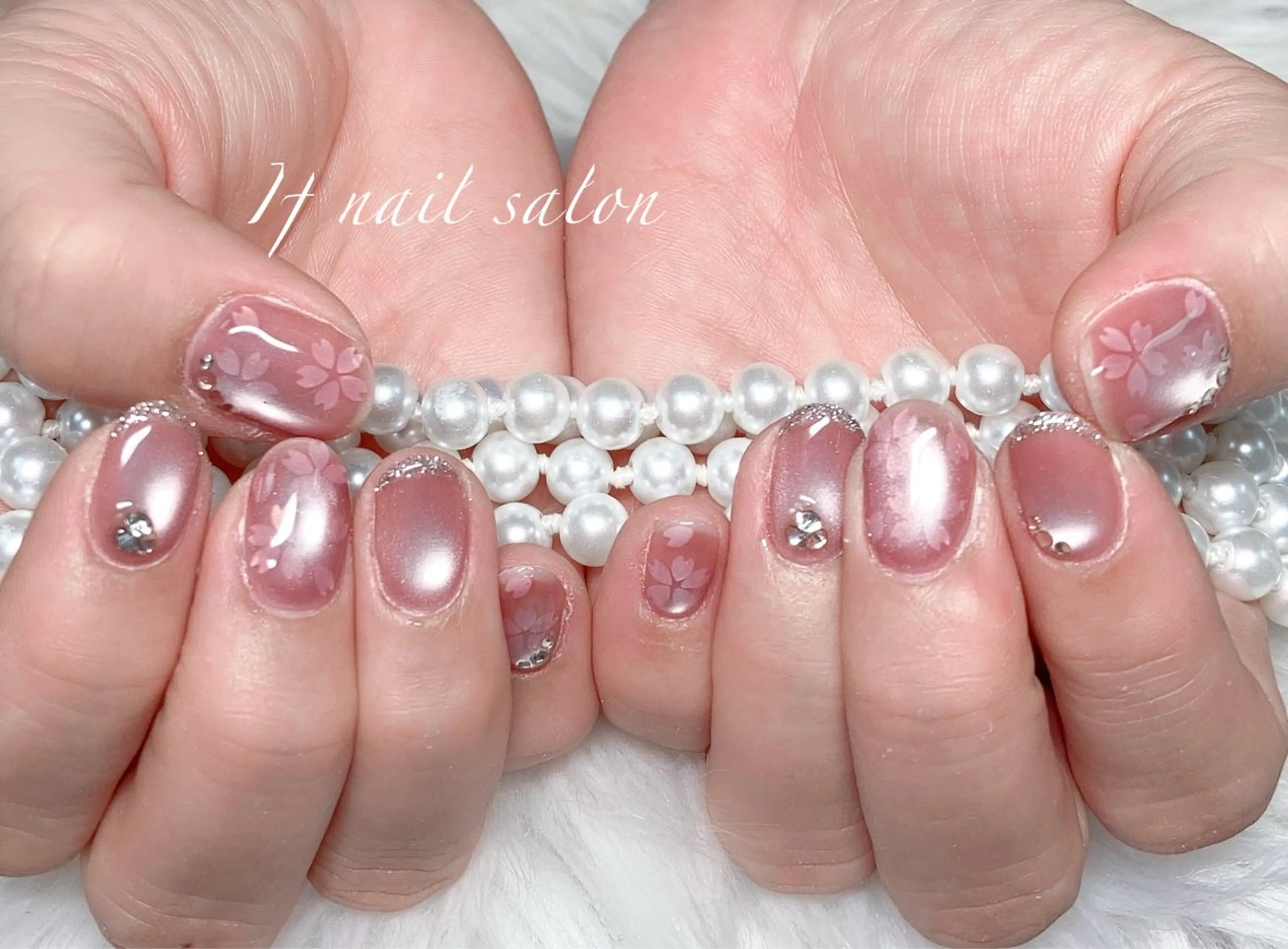 ネイル 桜ネイル Ya yaのネイルデザイン