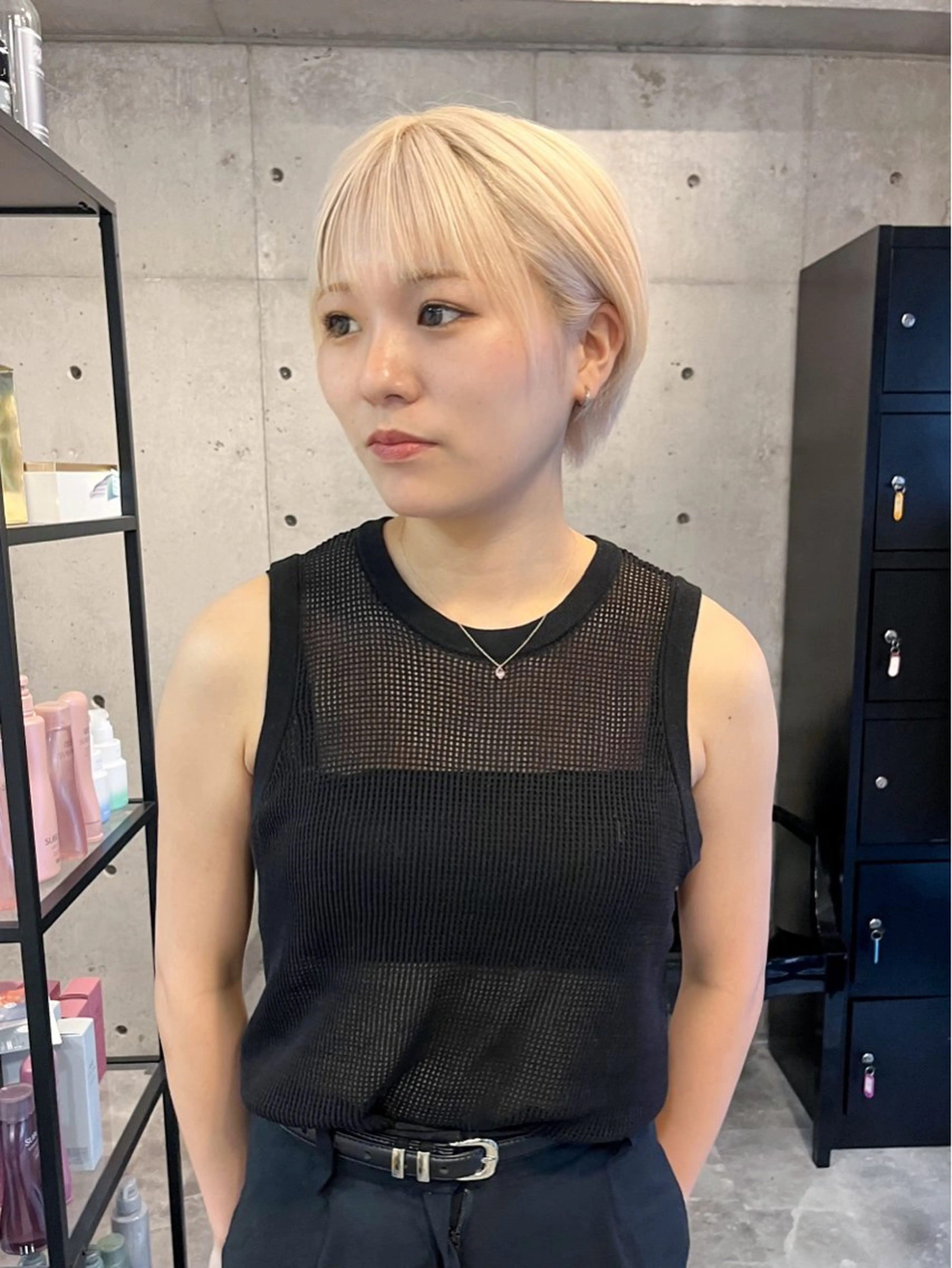 ショート kana ARENDのヘアスタイル