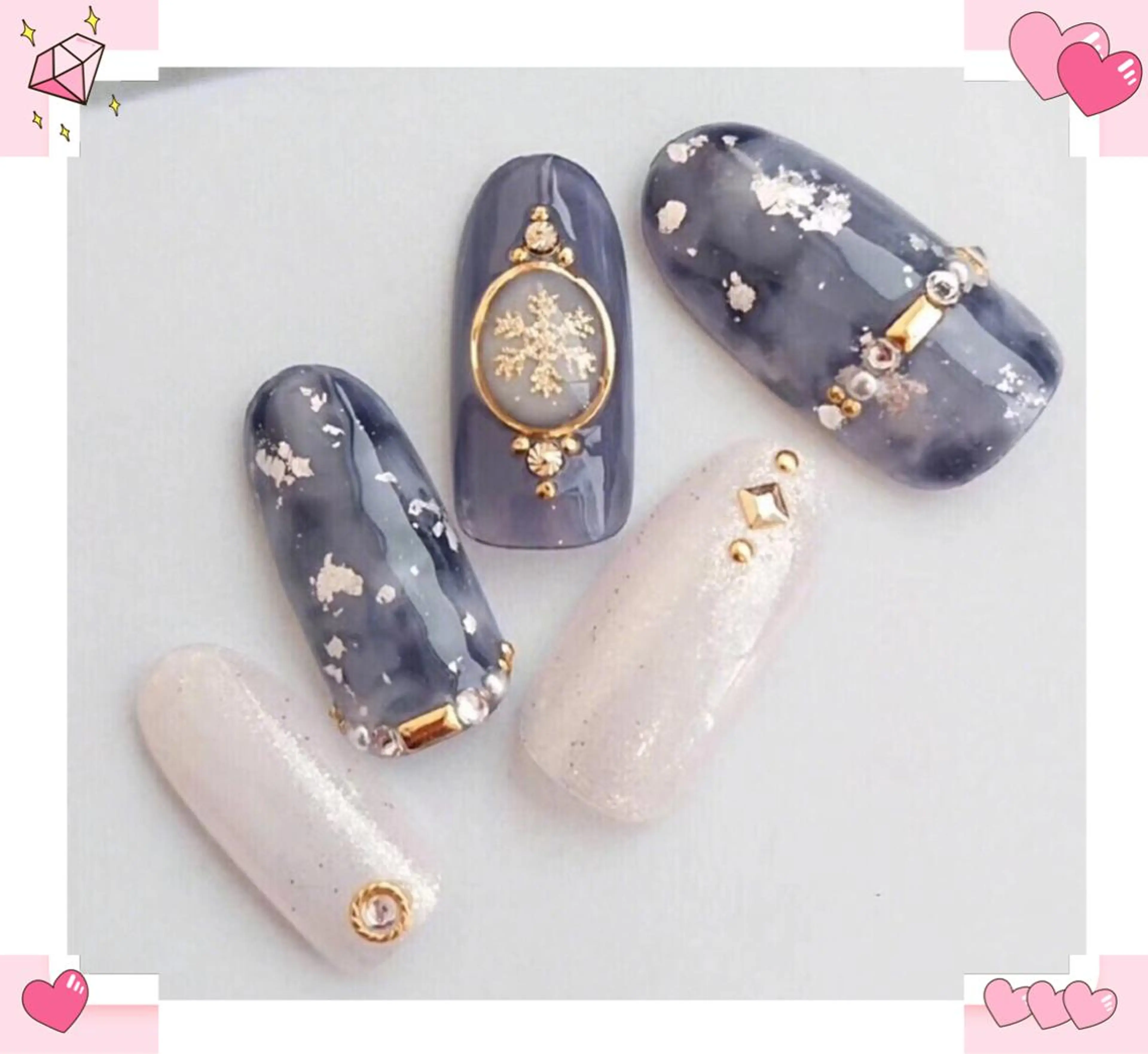 ネイル ラベンダー💖日暮里 ルル💖ネイルのネイルデザイン