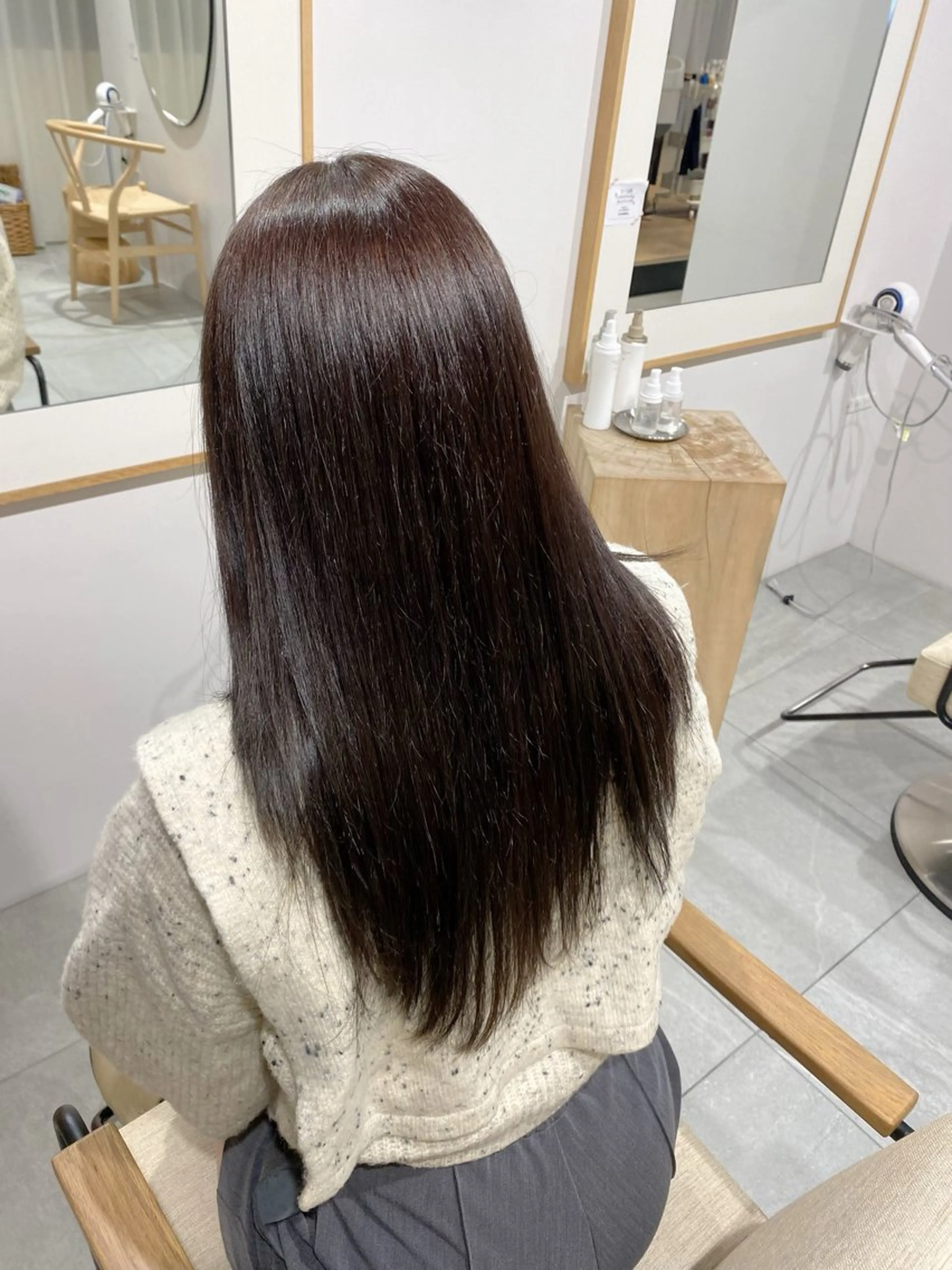 ロング ショート/ボブ/顔周 りレイヤー/RINAのヘアスタイル