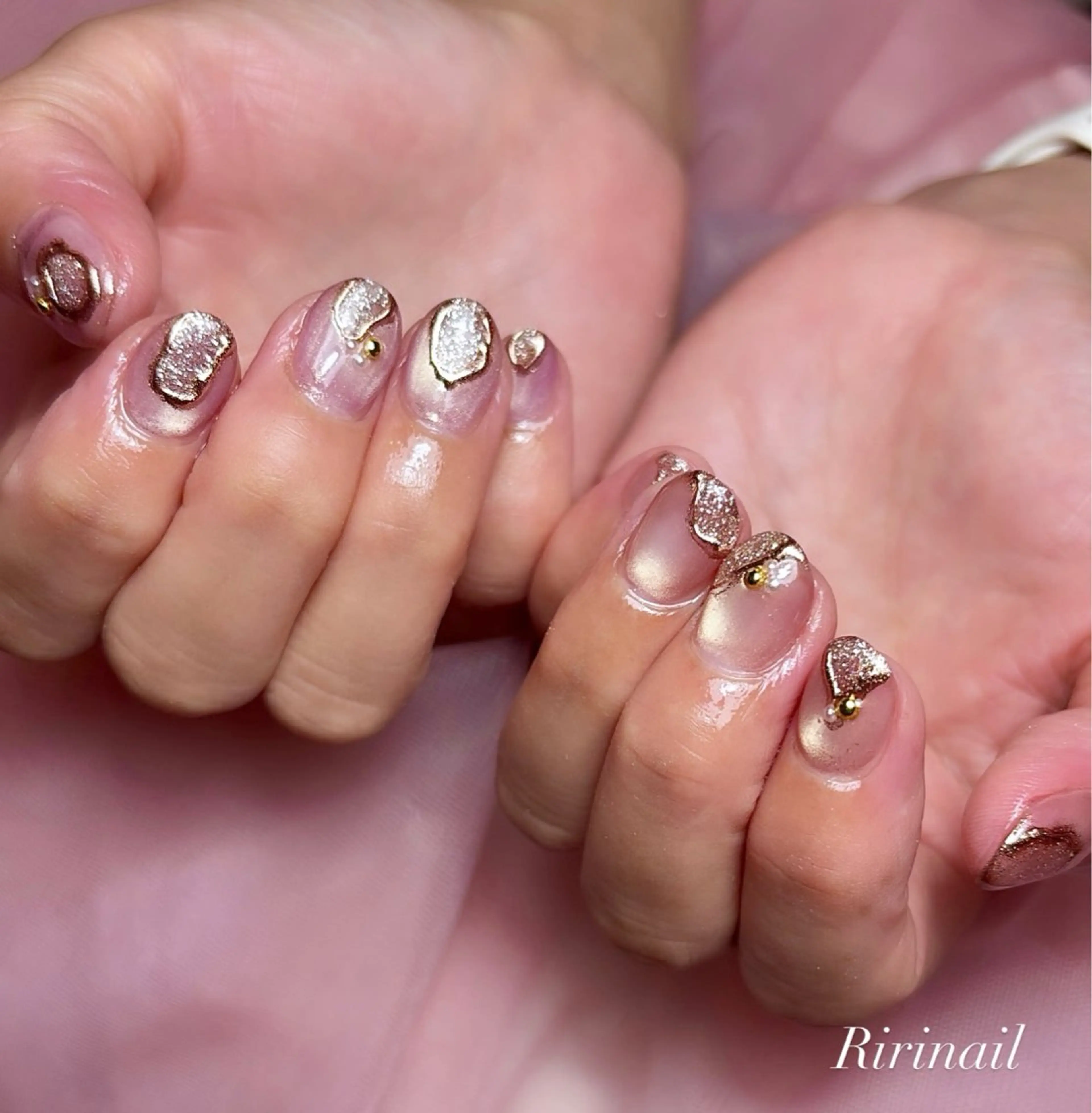 ネイル ハンドネイル 𝐁𝐞𝐥𝐥 𝐦𝐞のネイルデザイン