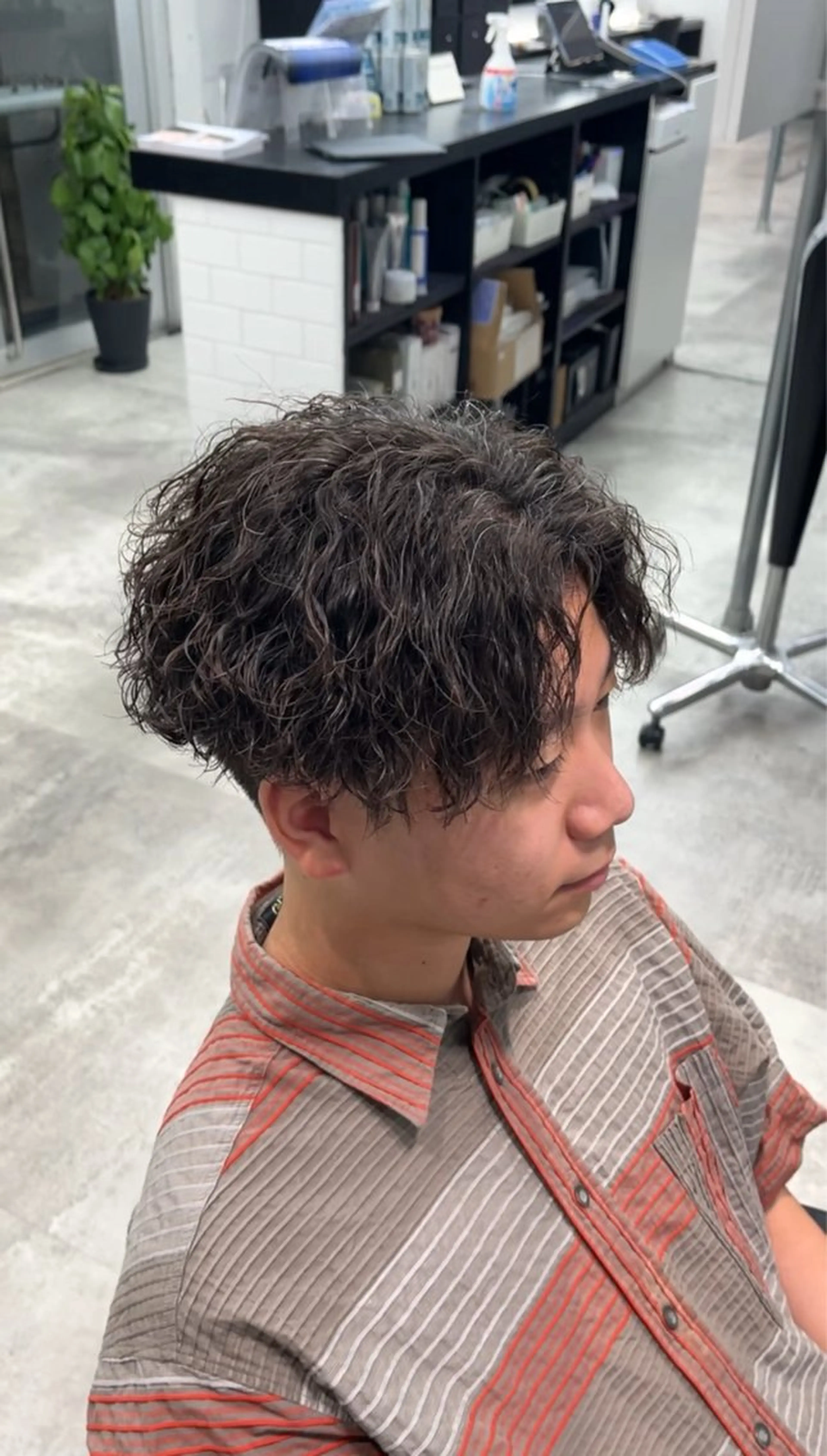 パーマ メンズ カット パーマ ØVARL　Jingumae所属・OVARL/ メンズパーマ/きらりのヘアスタイル