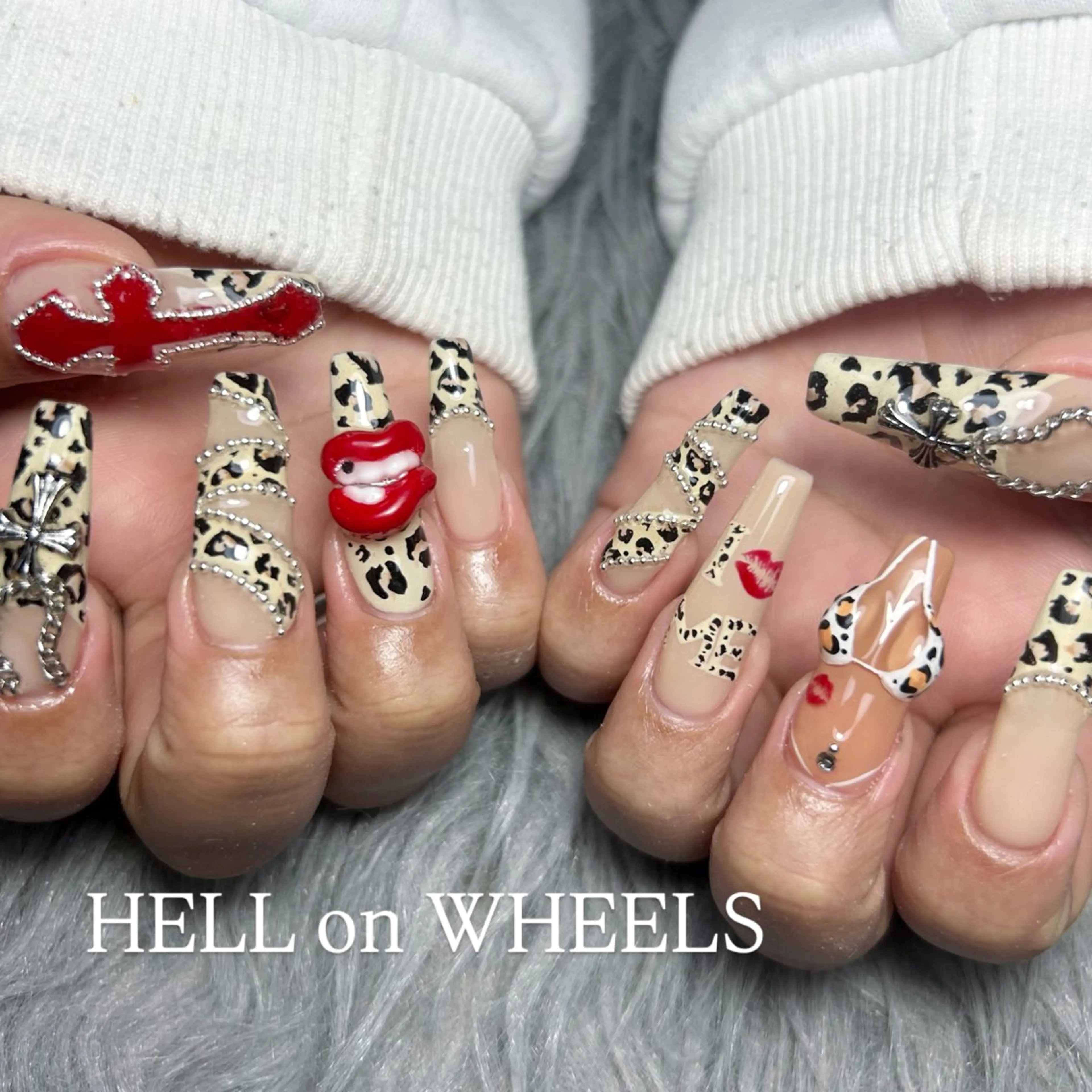 ネイル ハンドネイル ⛓Miyu ⛓のネイルデザイン