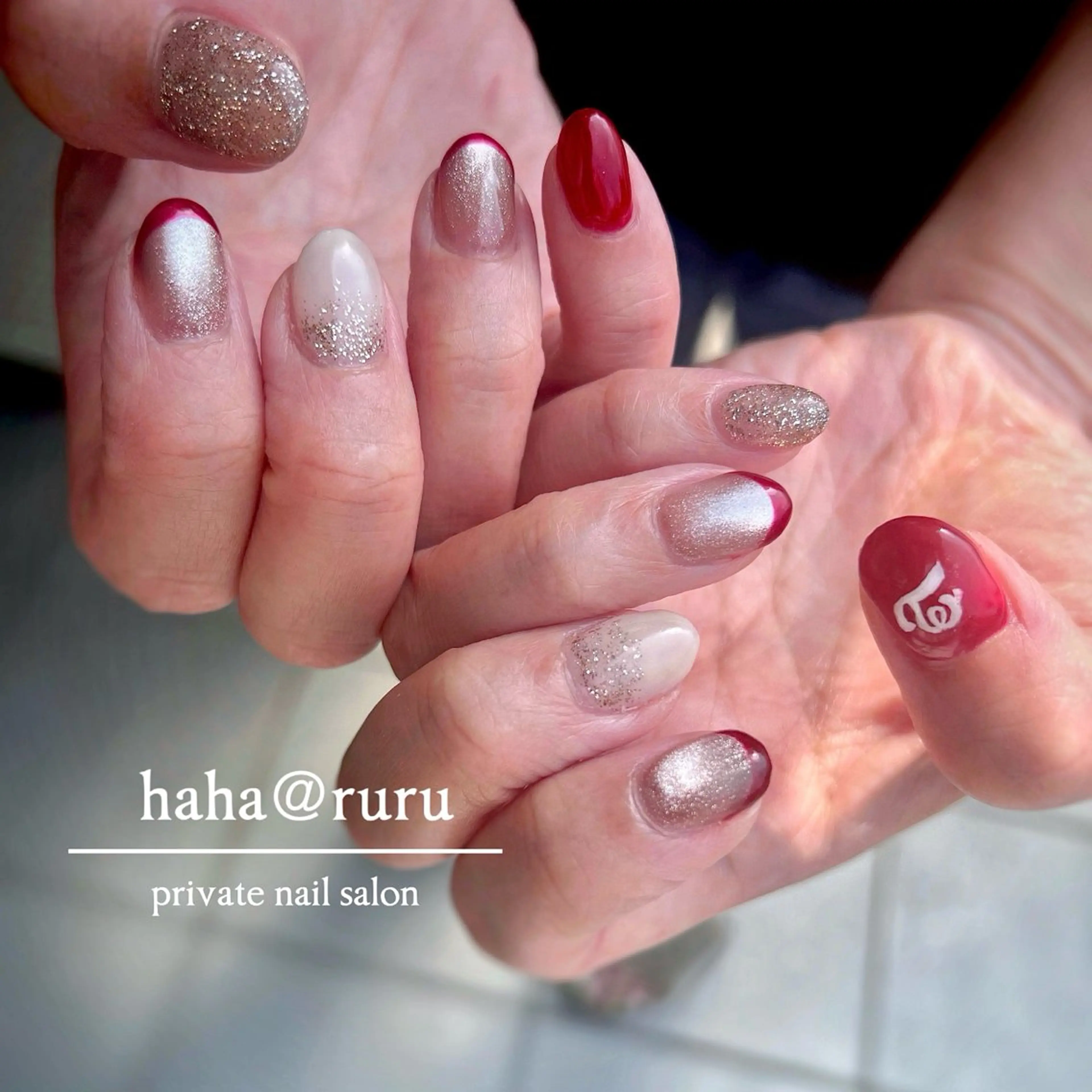 ネイル haha@ ruruのネイルデザイン